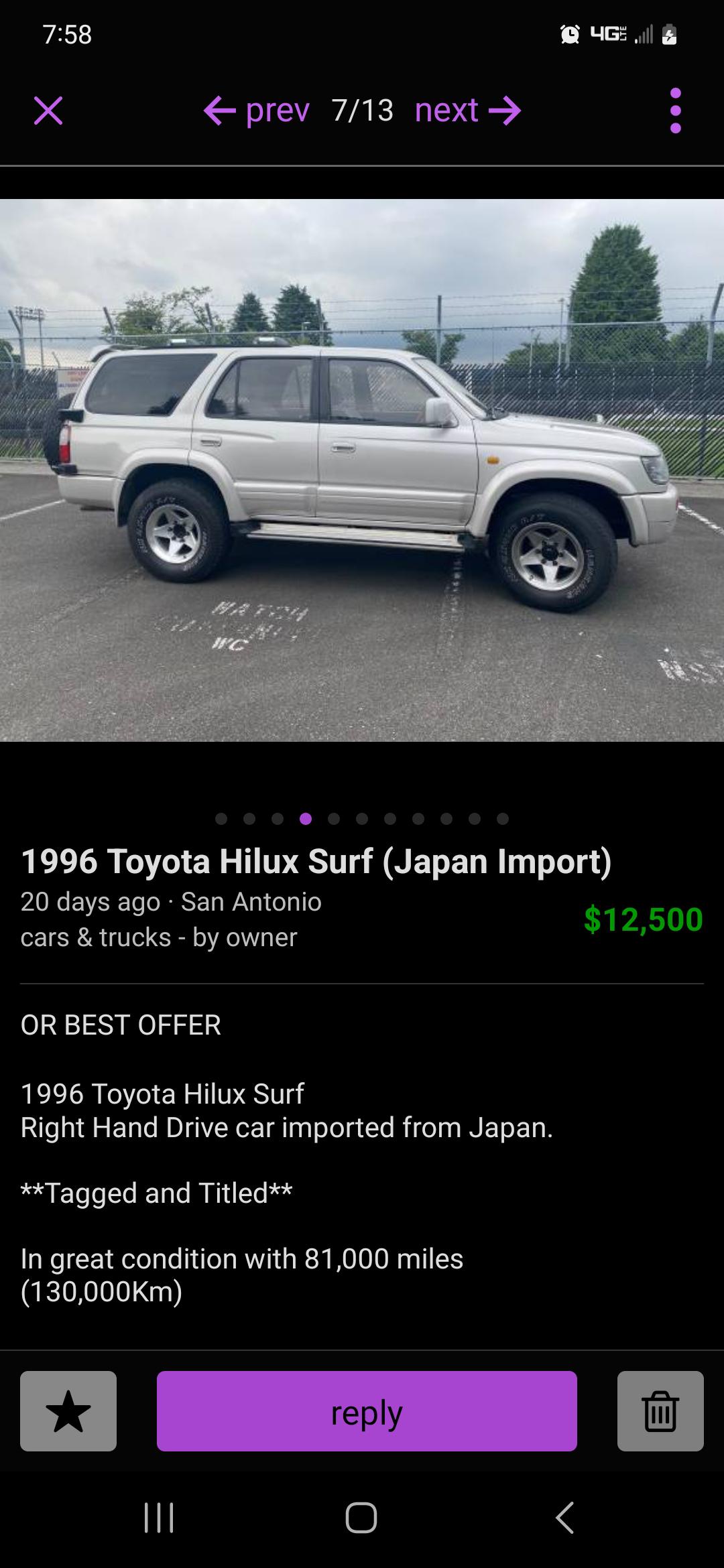 Not mine, but I thought y'all might like this. Someone go buy this