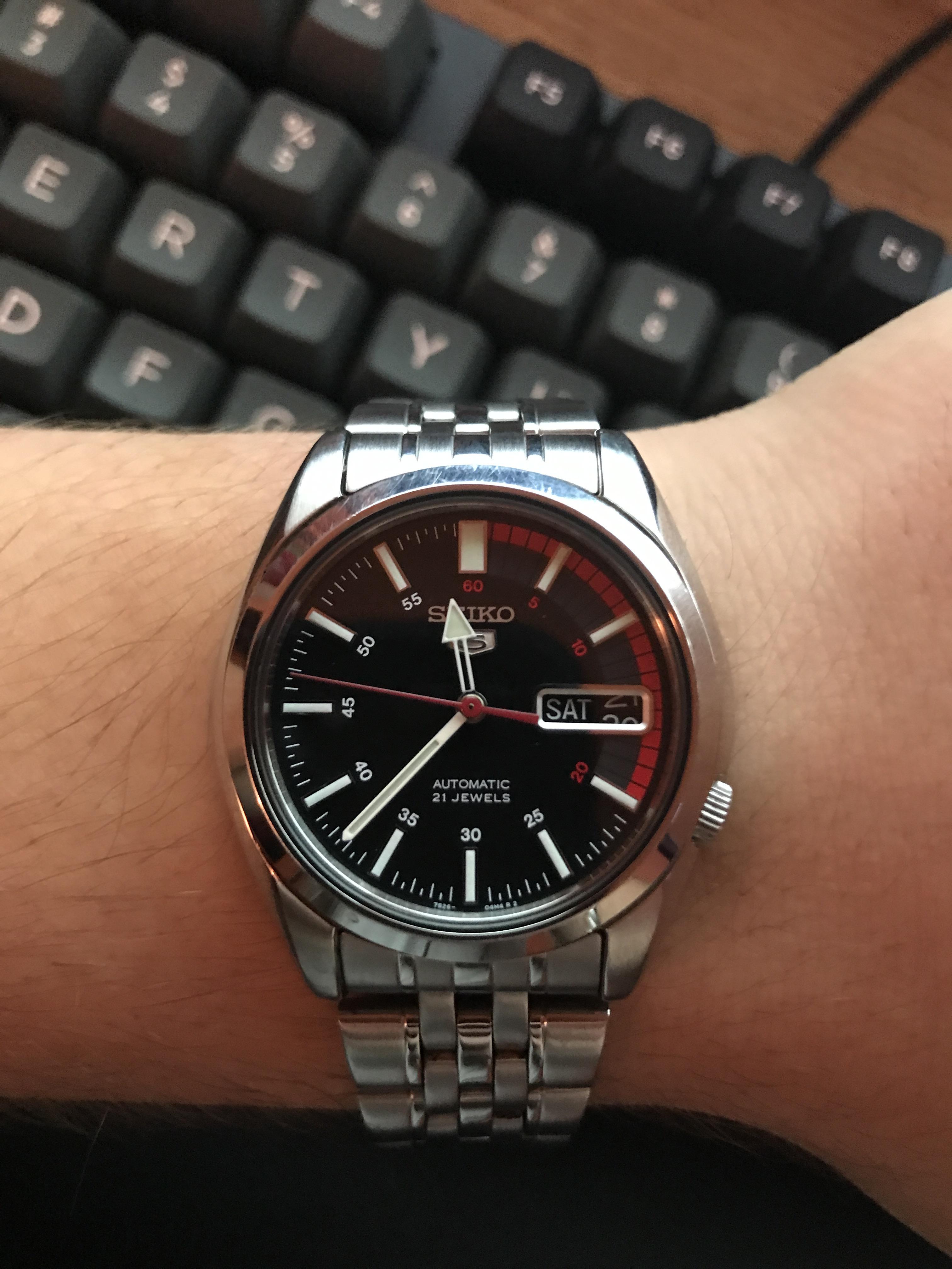 [UPDATE] My Automatic Seiko 5 Watch has been losing massive amounts of