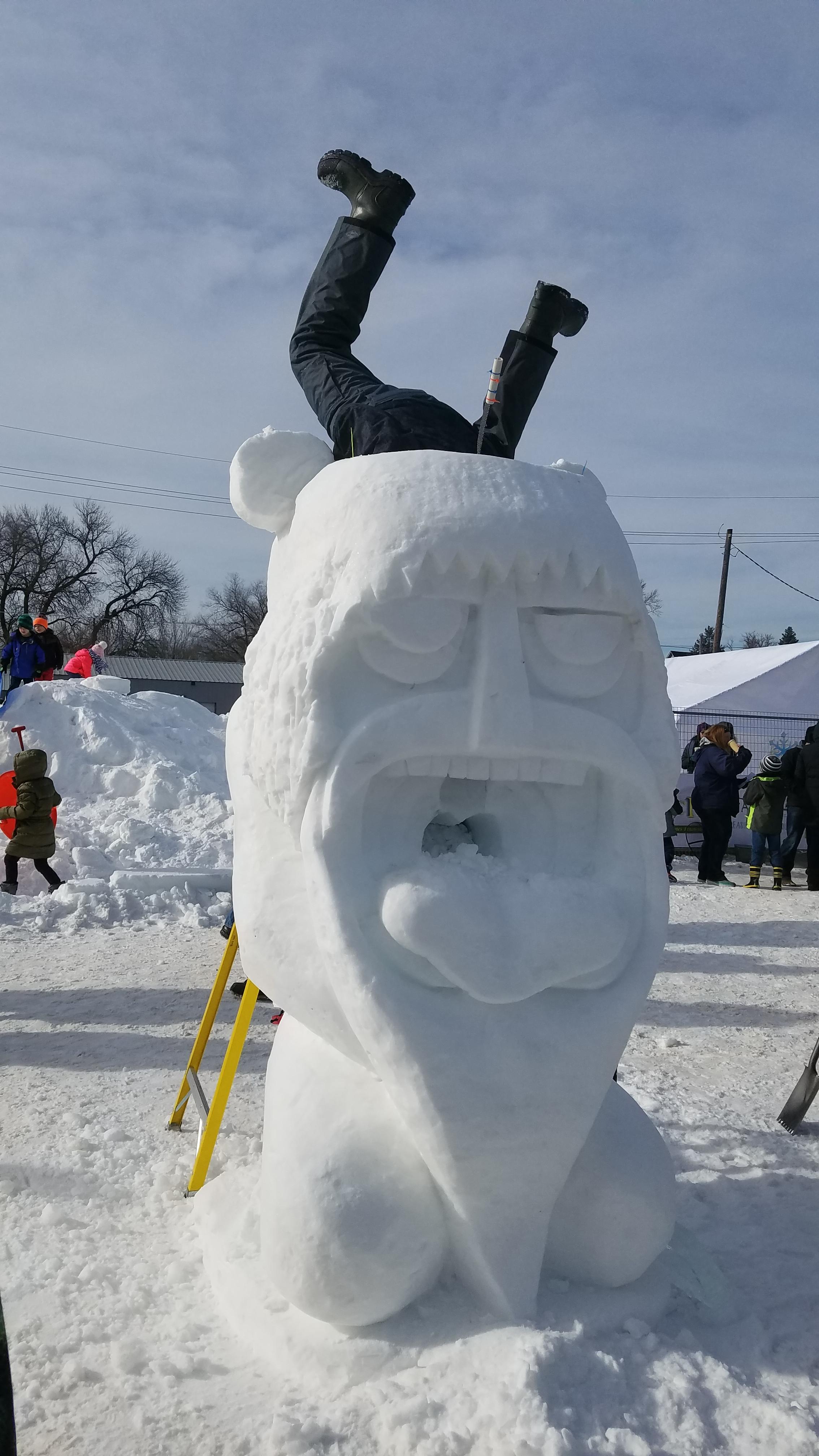 Nebraska snow sculpting competition r/Omaha
