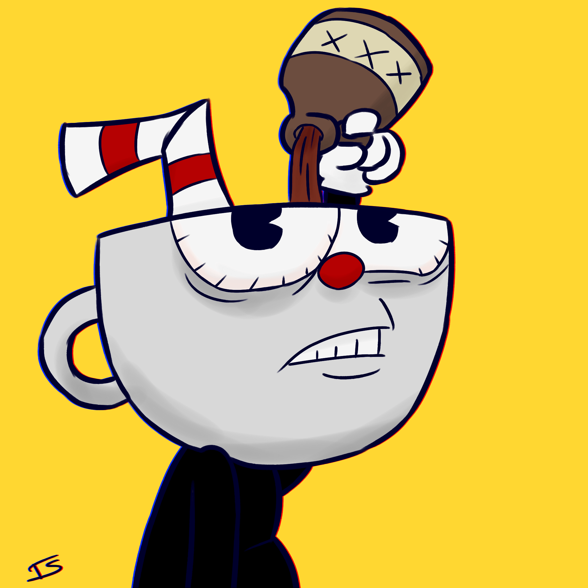 When you have to wallop the same boss for the 30th time... Cuphead