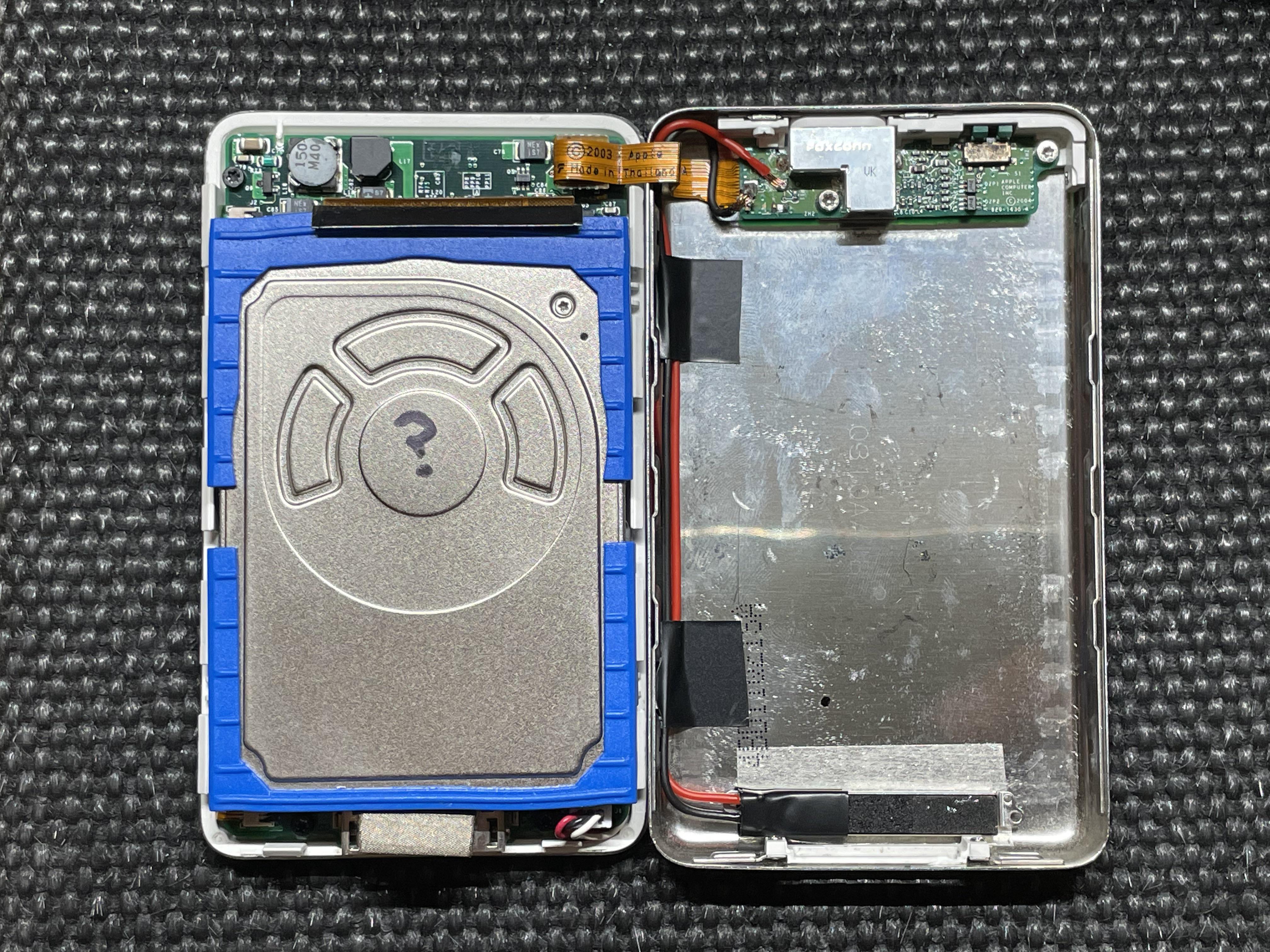 I replaced the piezo clicker in an iPod 4th gen with a Taptic Engine