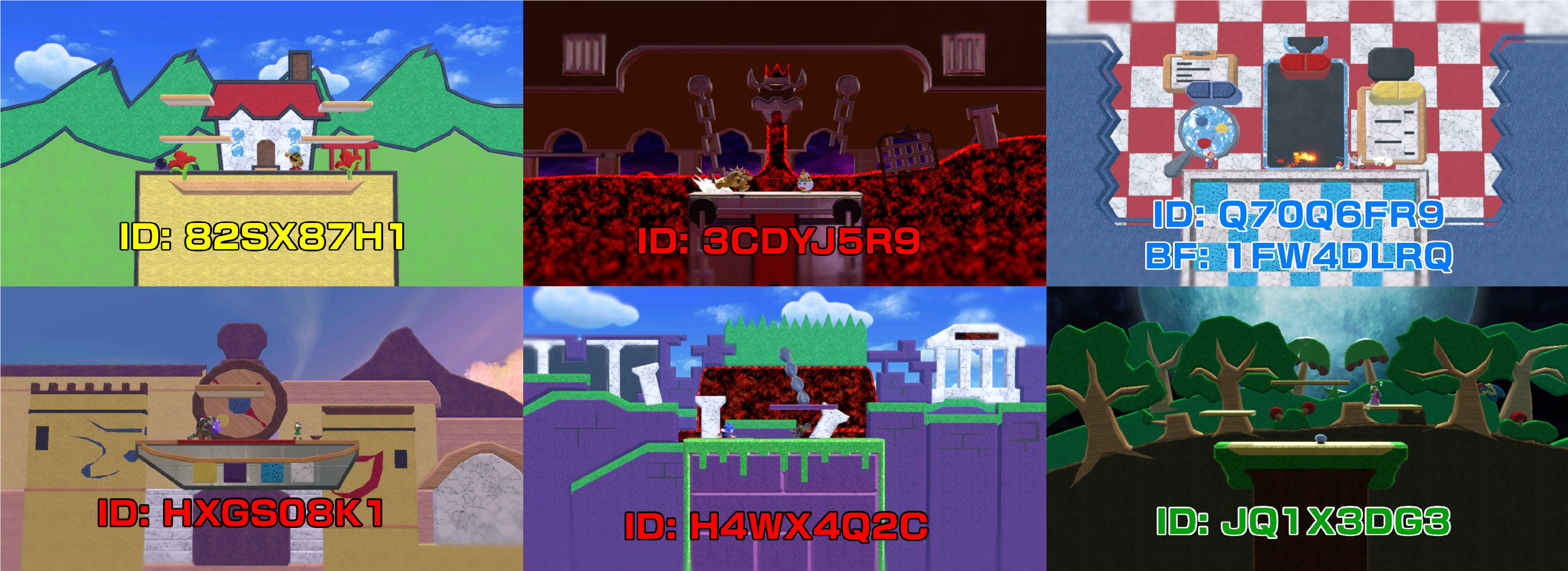 Project M stages Part2 PacLand, Bowser´s Castlle, Dr.Mario (normal an