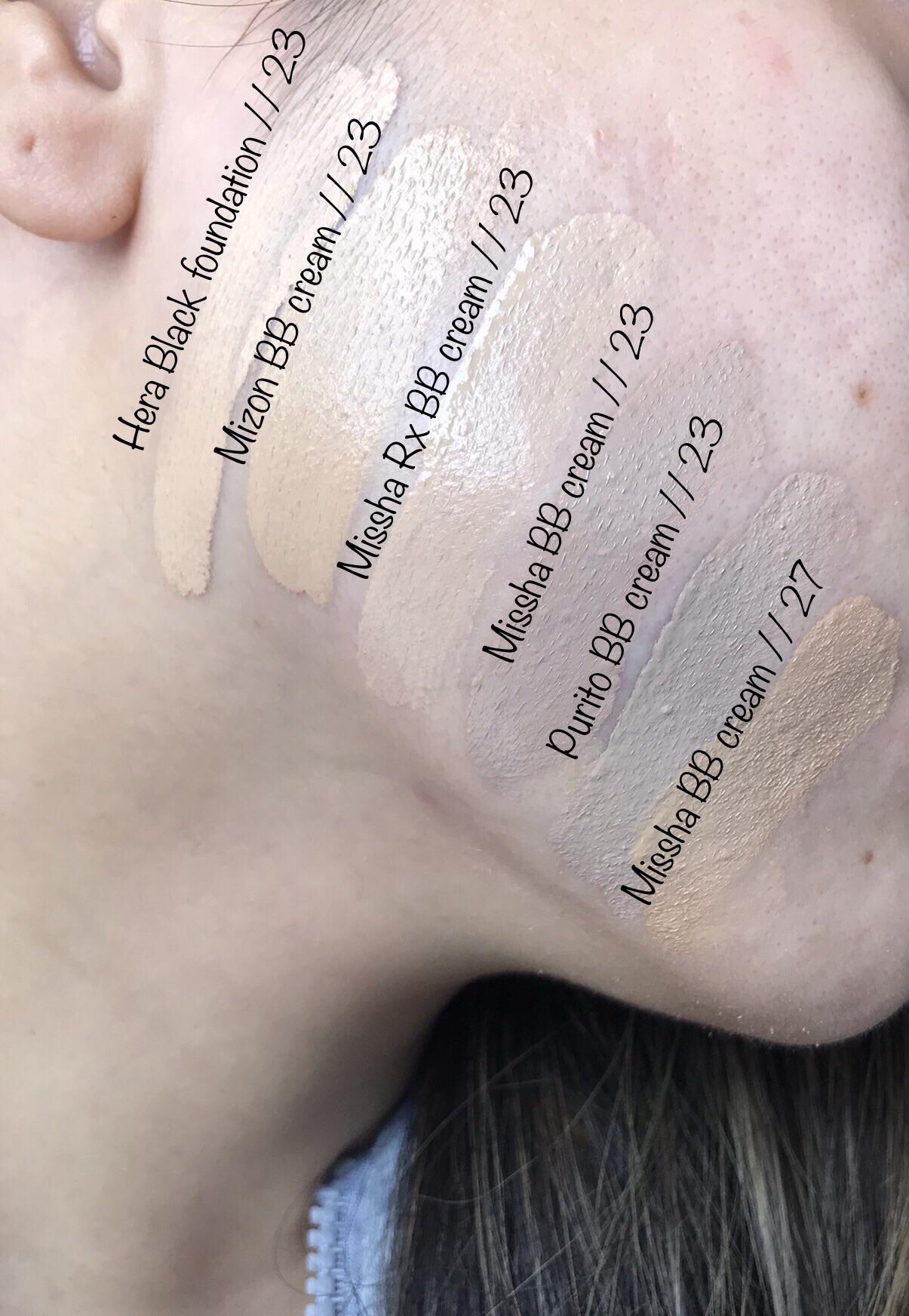 BB creams in shade 23 r/AsianBeauty