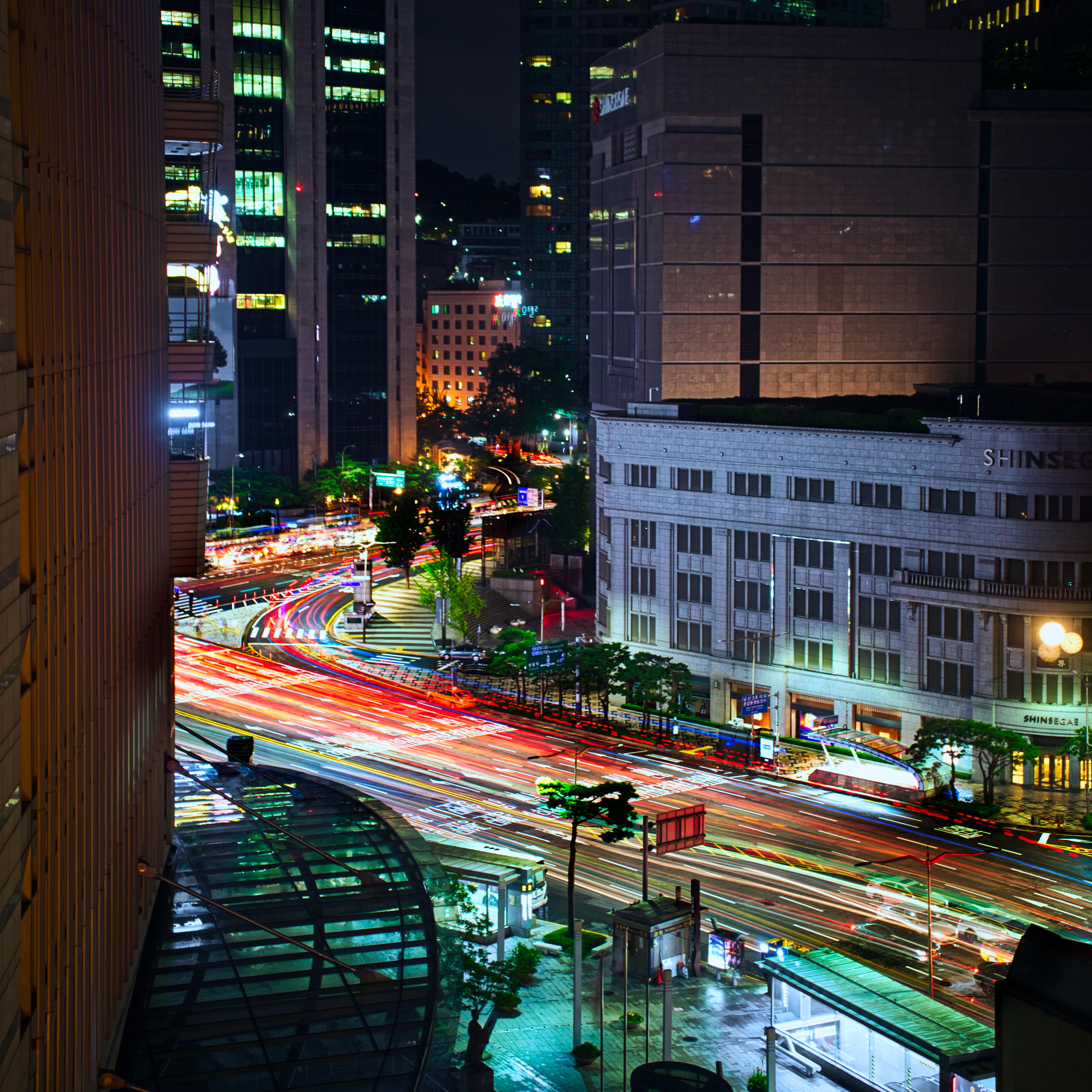 Seoul A7III, 3 exposures blended together to compensate for the long