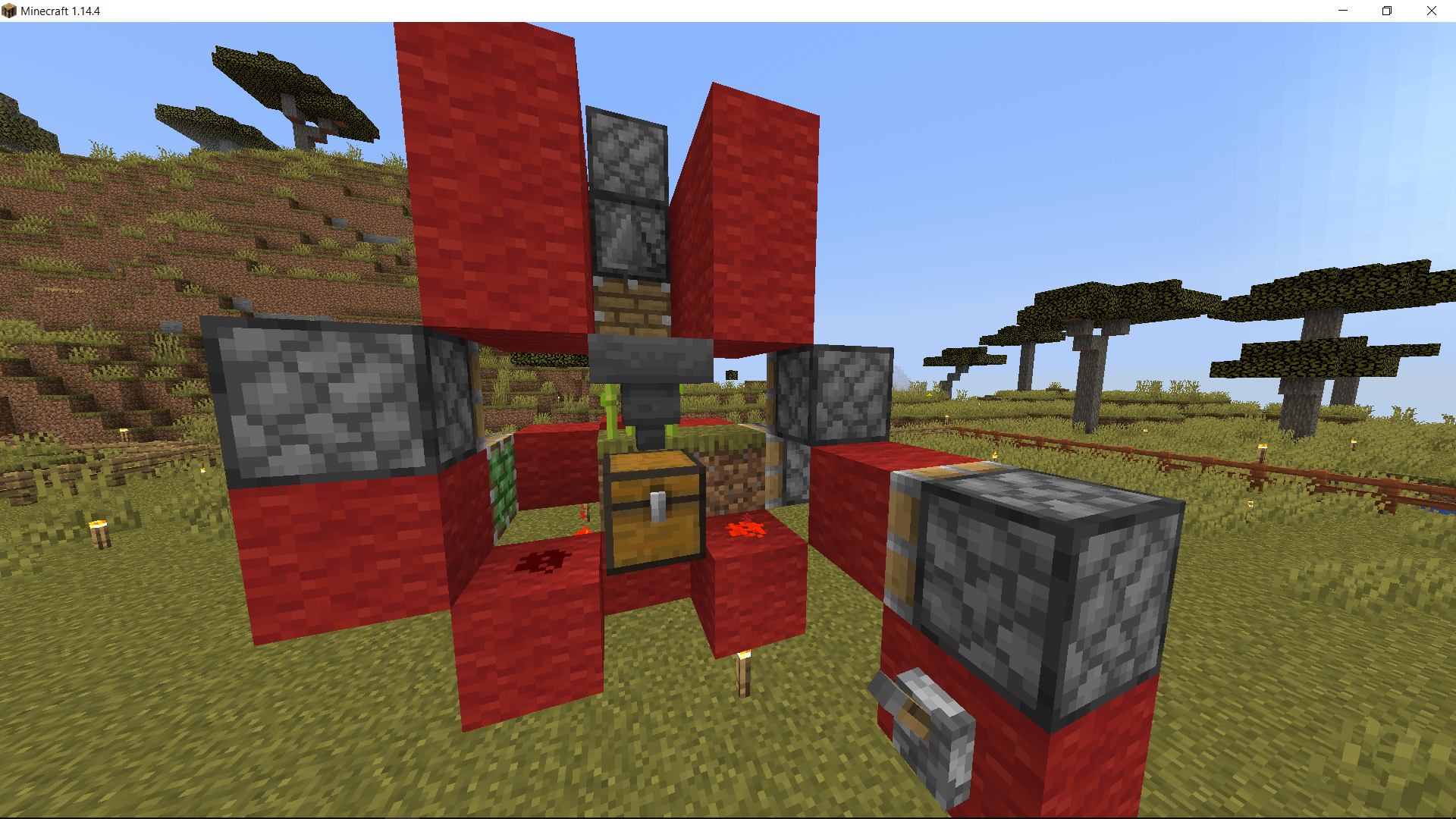 Infinite sugarcane farm 1.14.4 Minecraft