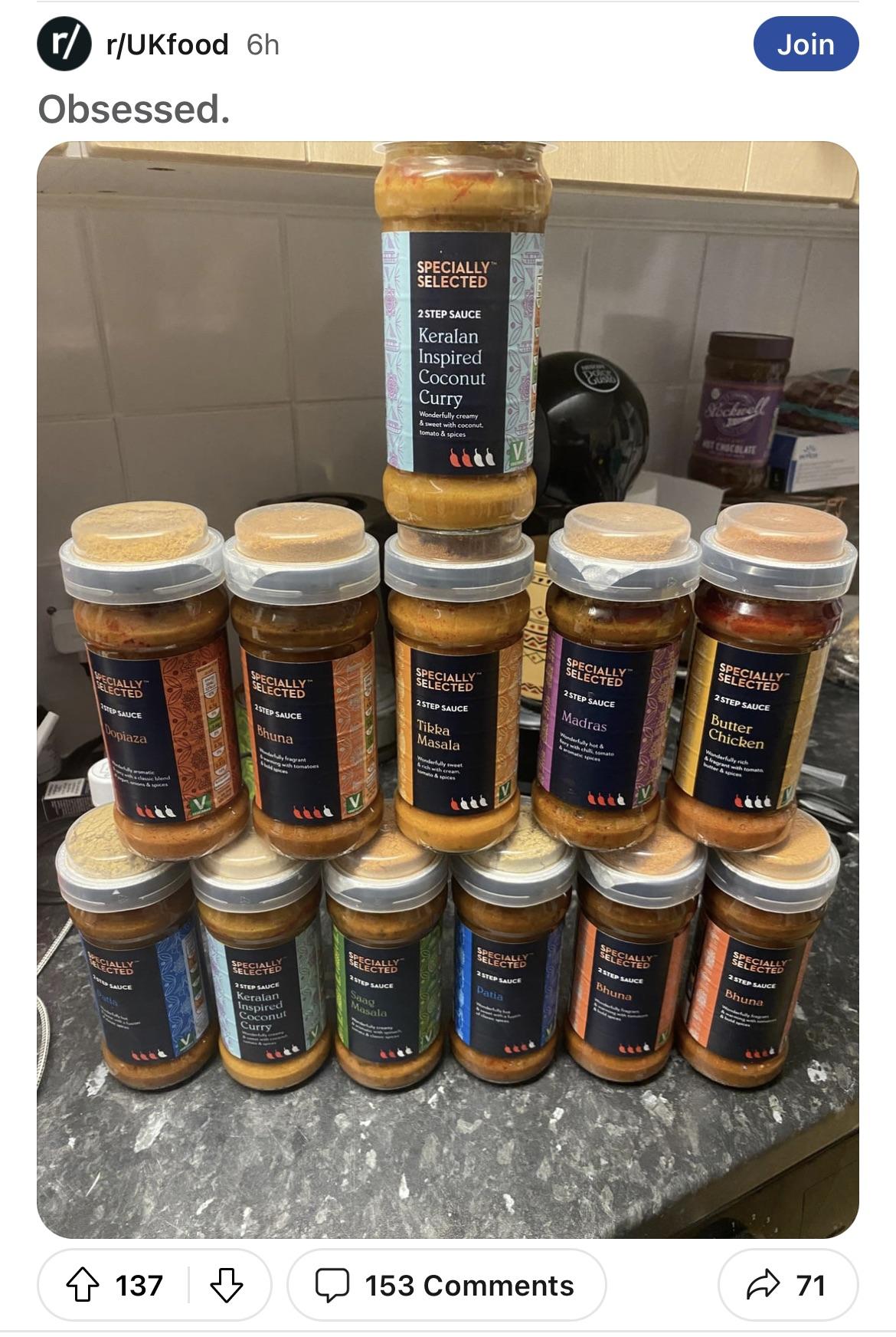 Propa British scran, none of that forren muck r/okmatewanker