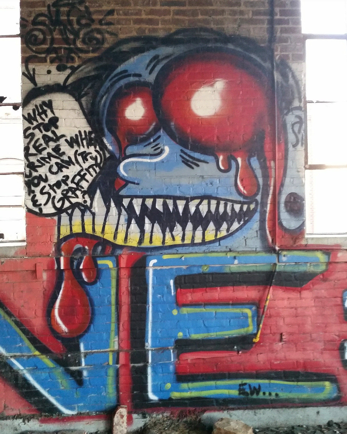 Why stop real crime when you can (try) and stop graffiti? r/Graffiti