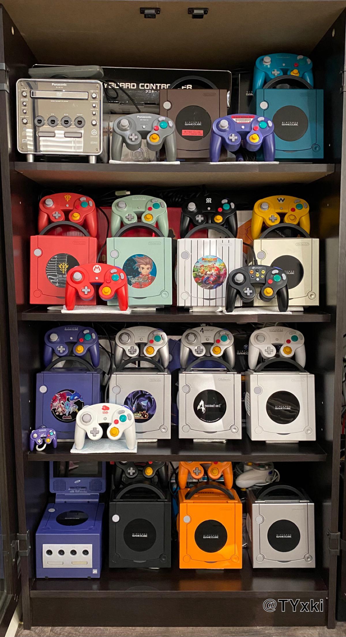 My Gamecube console collection has grown over the years. What’s your