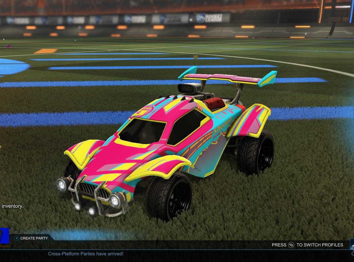 Rocket League Fantasy RL Rhyhorn Rocket League