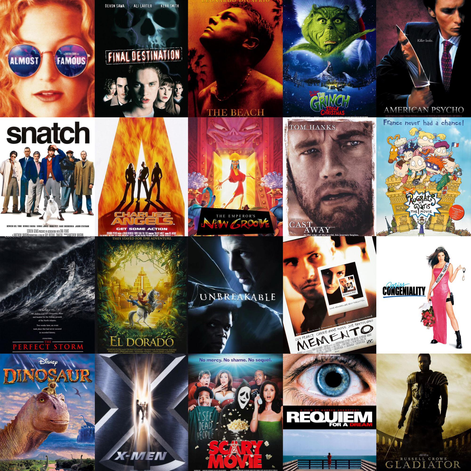 2000S Nostalgia Movies 60 Photos Moonagedaydream.film