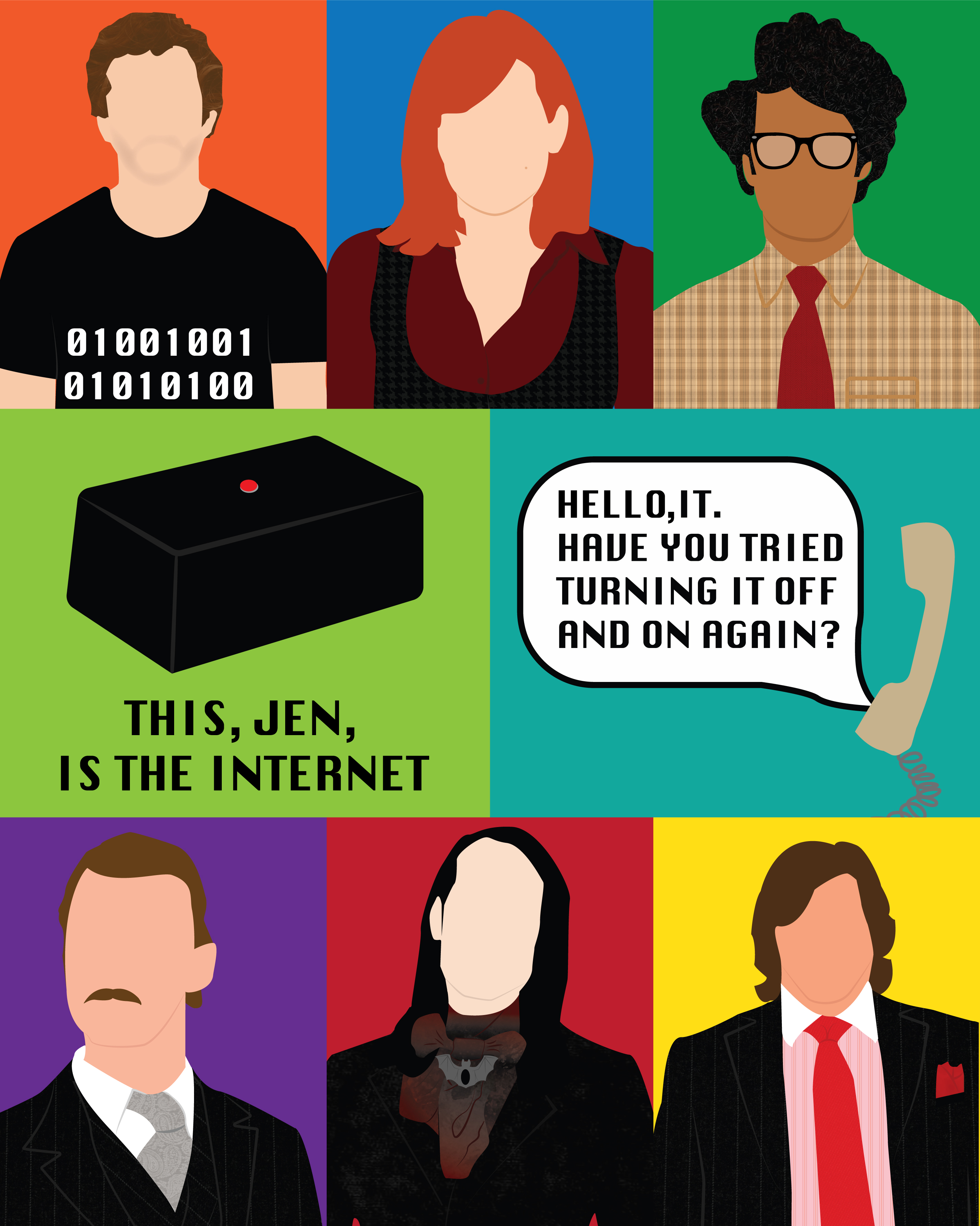 Quarantine means I have more time to watch tv and then make designs