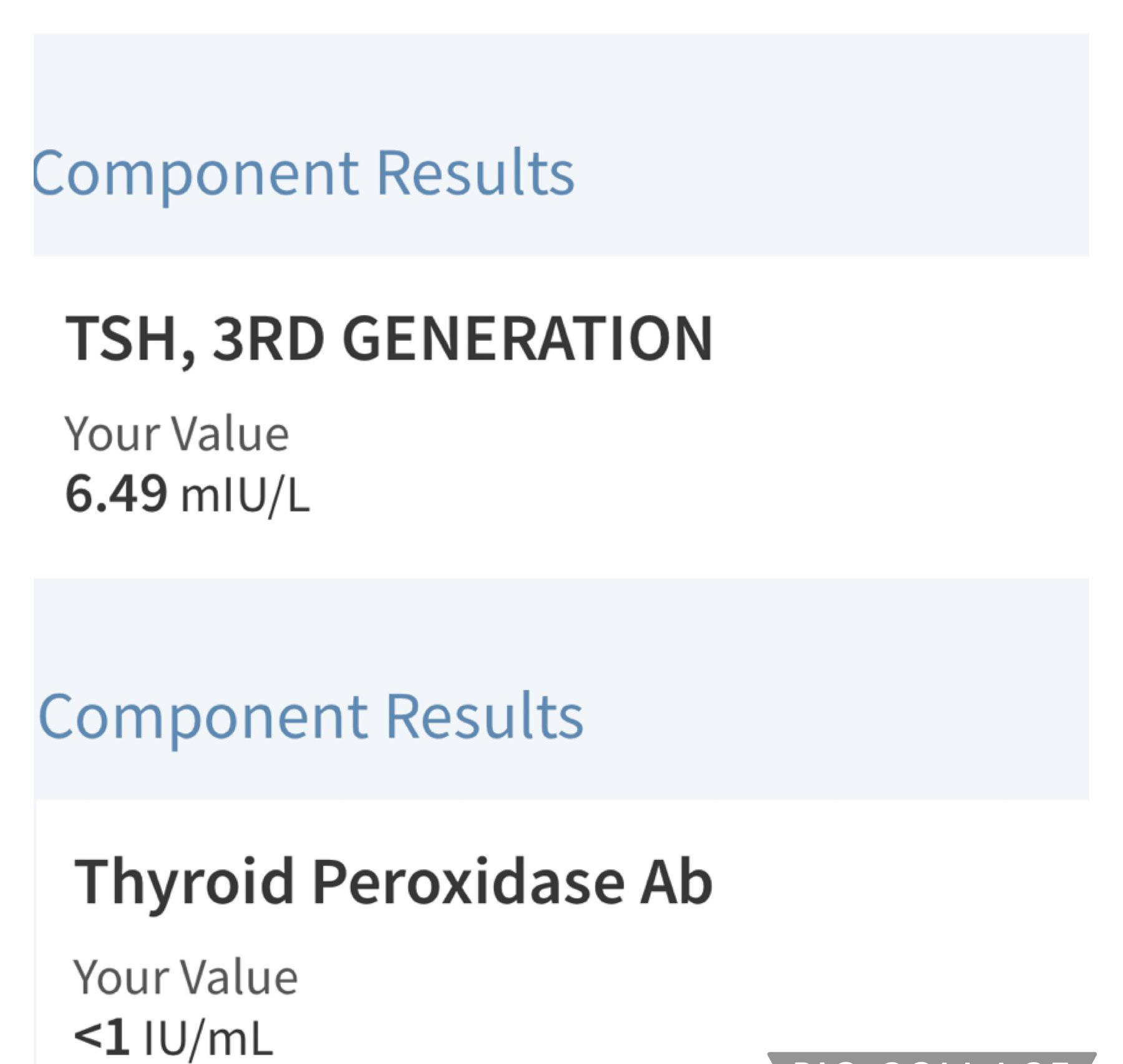 Anyone able to help me understand what this means? T4 came back normal