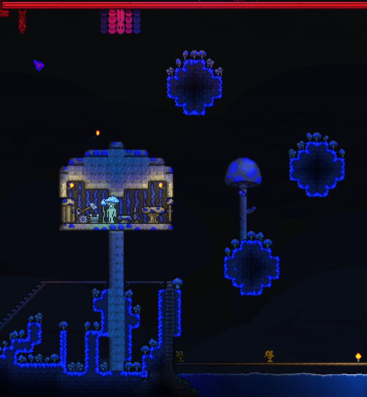 My MushroomThemed Truffle House. r/Terraria