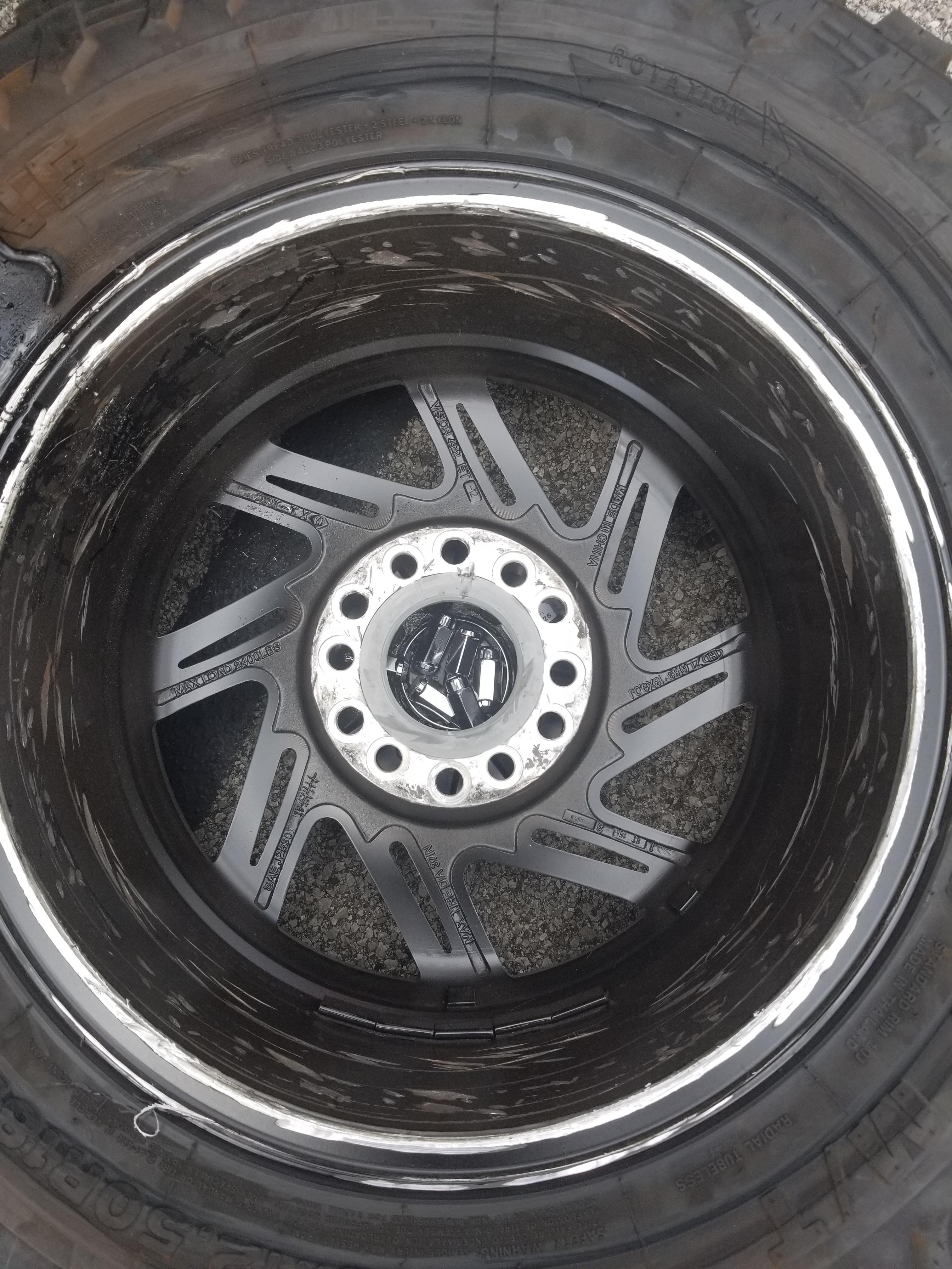 Is this wheel repairable? Lug nuts fell out at like 510mph. Wheel fell