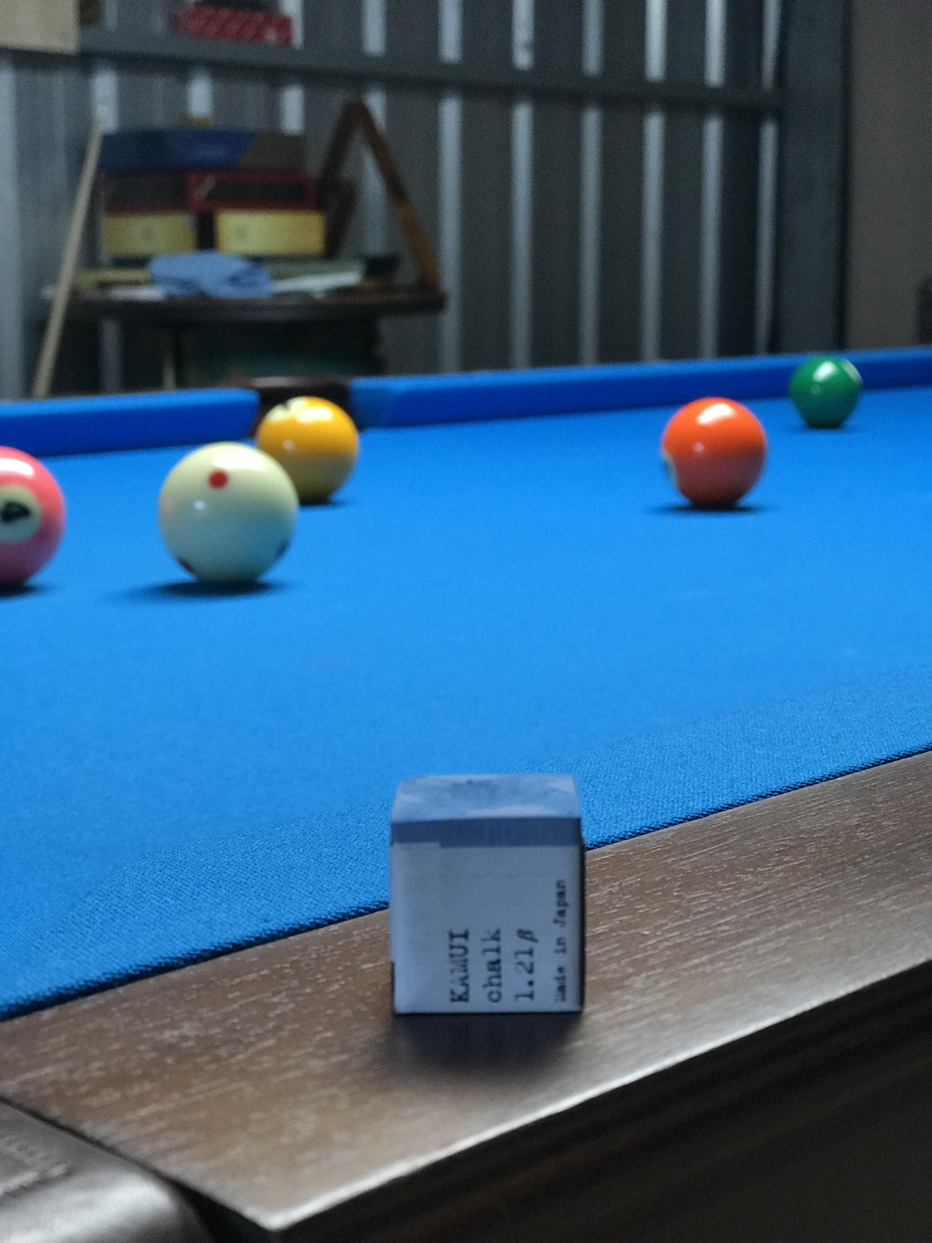 Finally have some Kamui Chalk. I like it 👌👌 r/billiards