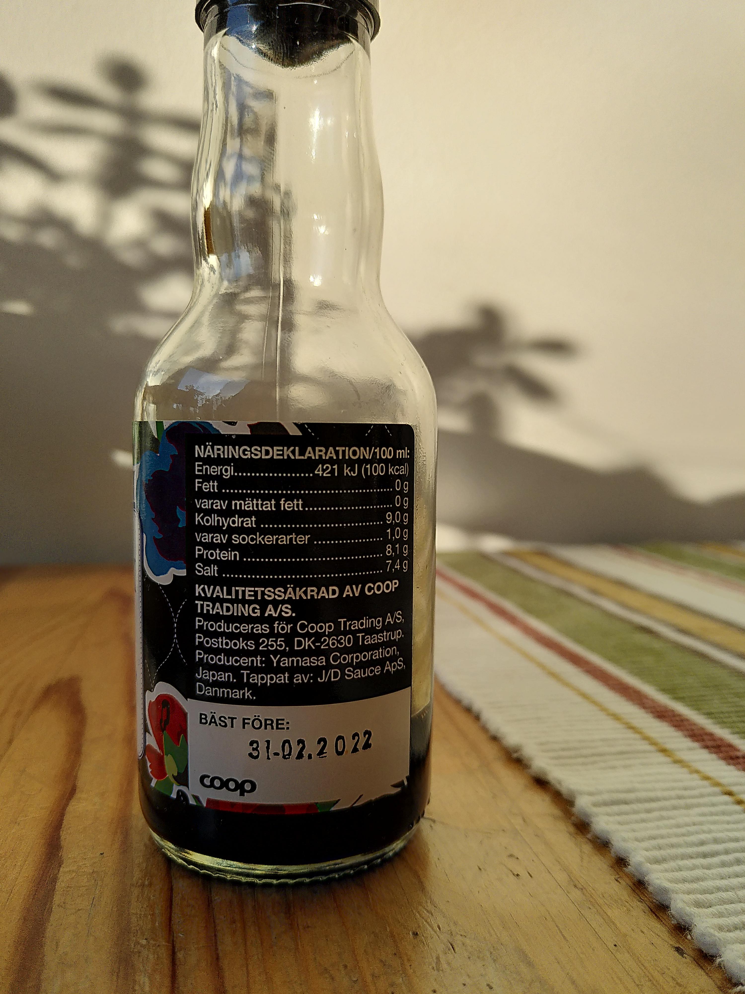 The best before date of this soy sauce doesn't exist r/mildlyinteresting