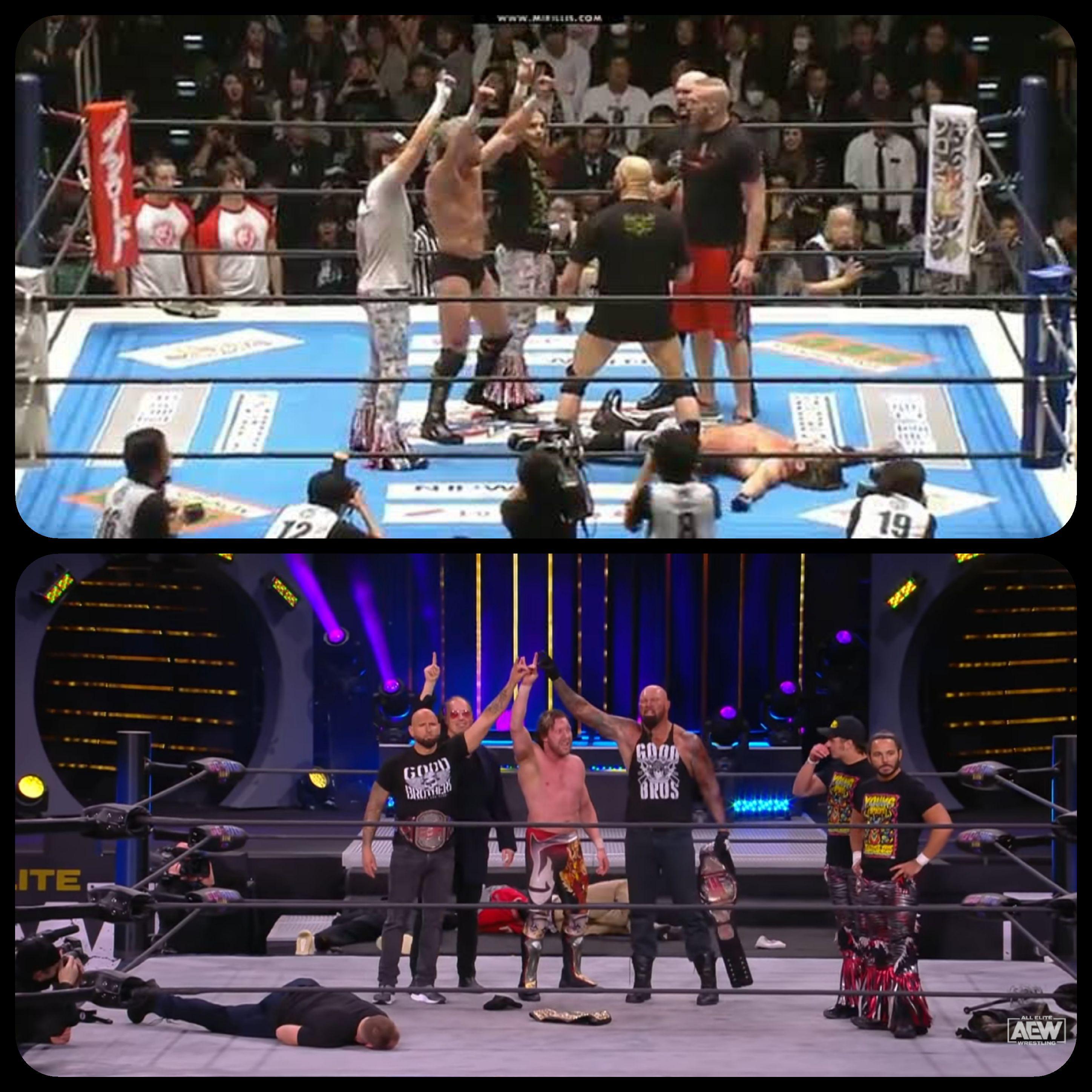 New Years Dash 2023 Njpw New Year's Dash (January 5Th,2016) - Aew New Year's Smash (January 6Th,2021). Perfectly Poetic, Isn't It?🤘🏻 : R/Squaredcircle