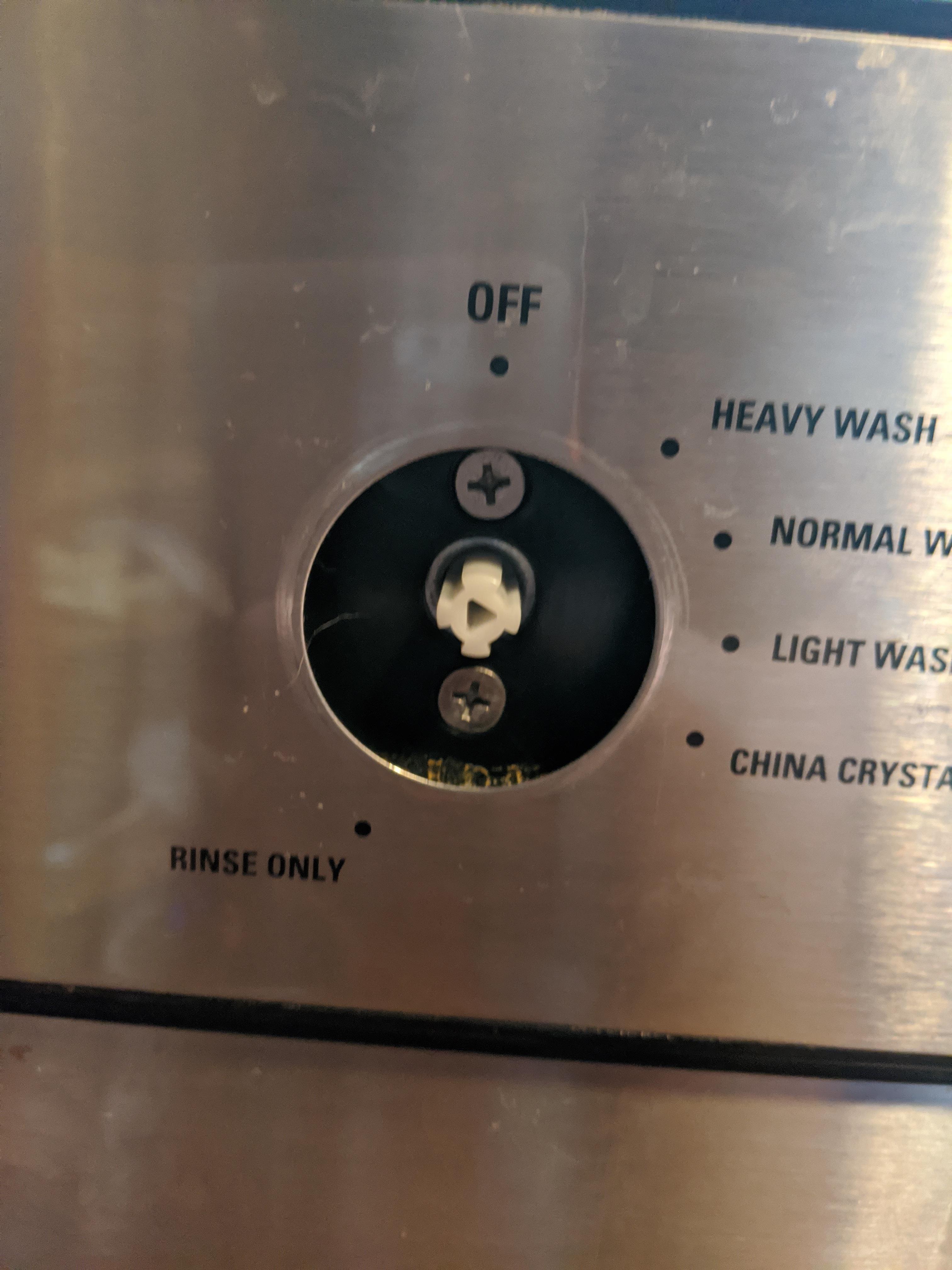 GE monograph dishwasher knob. I cannot find one for the life of me