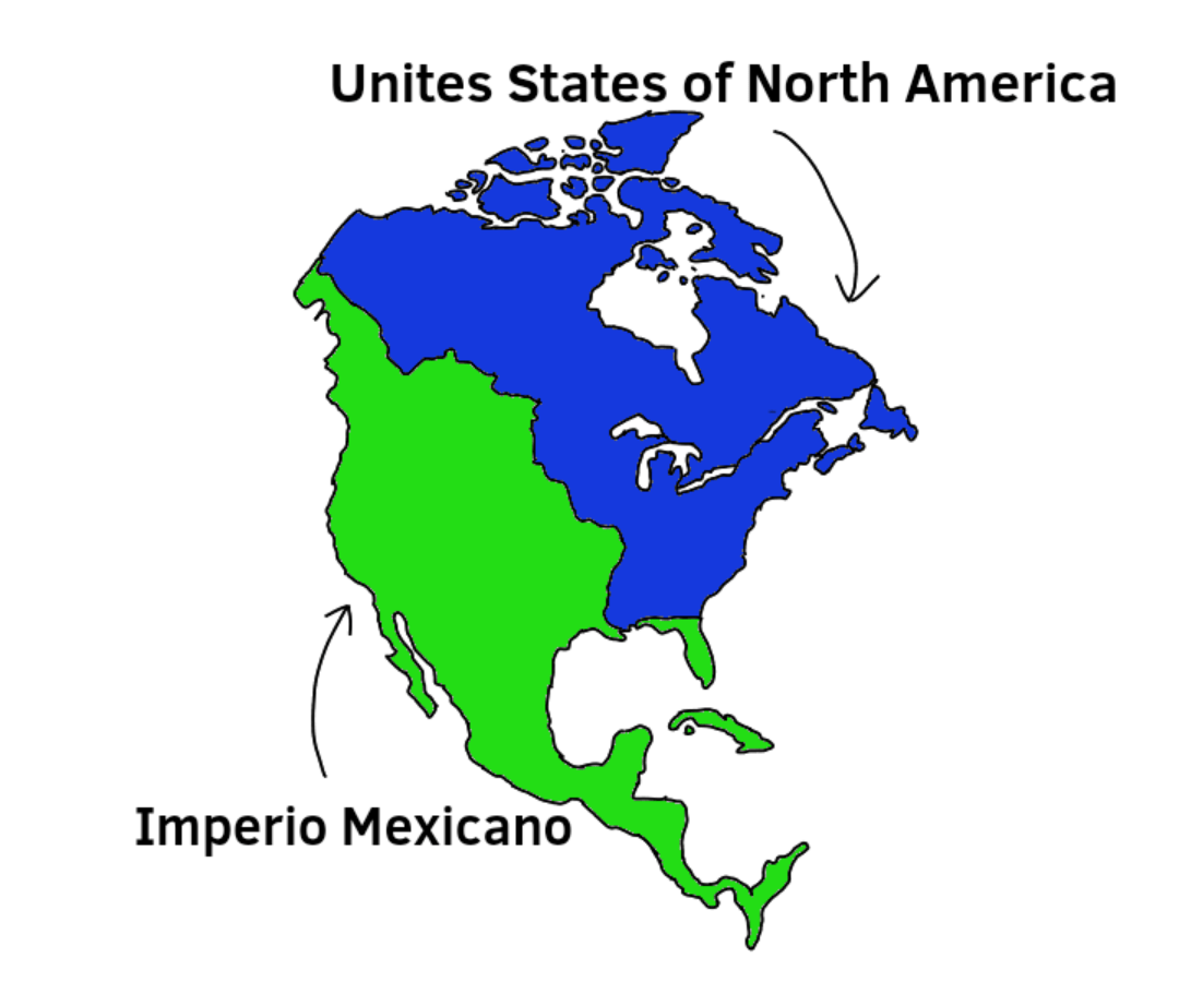 Alternate history where Mexico a superpower instead of America