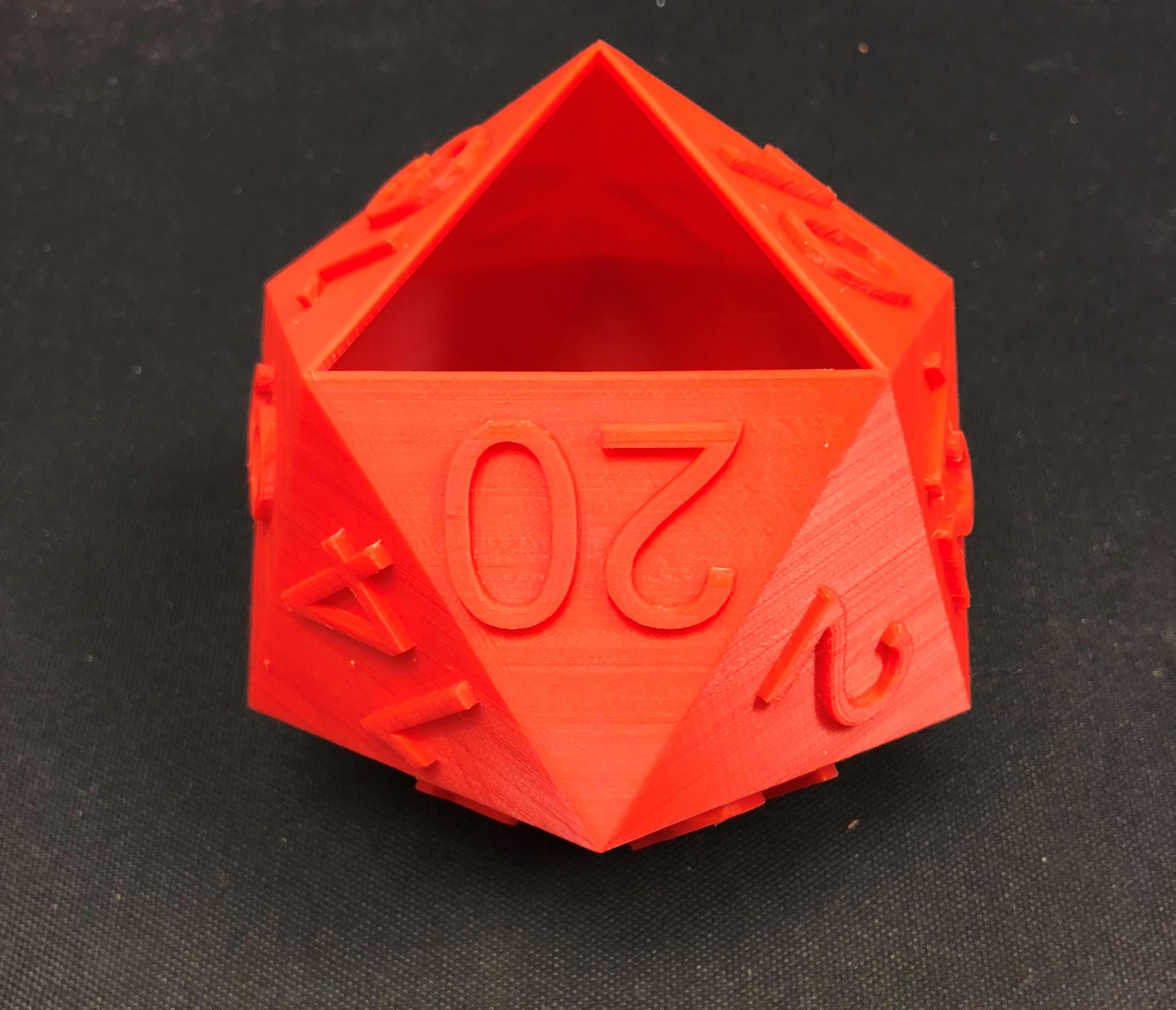[OC] D20 Planter DnD