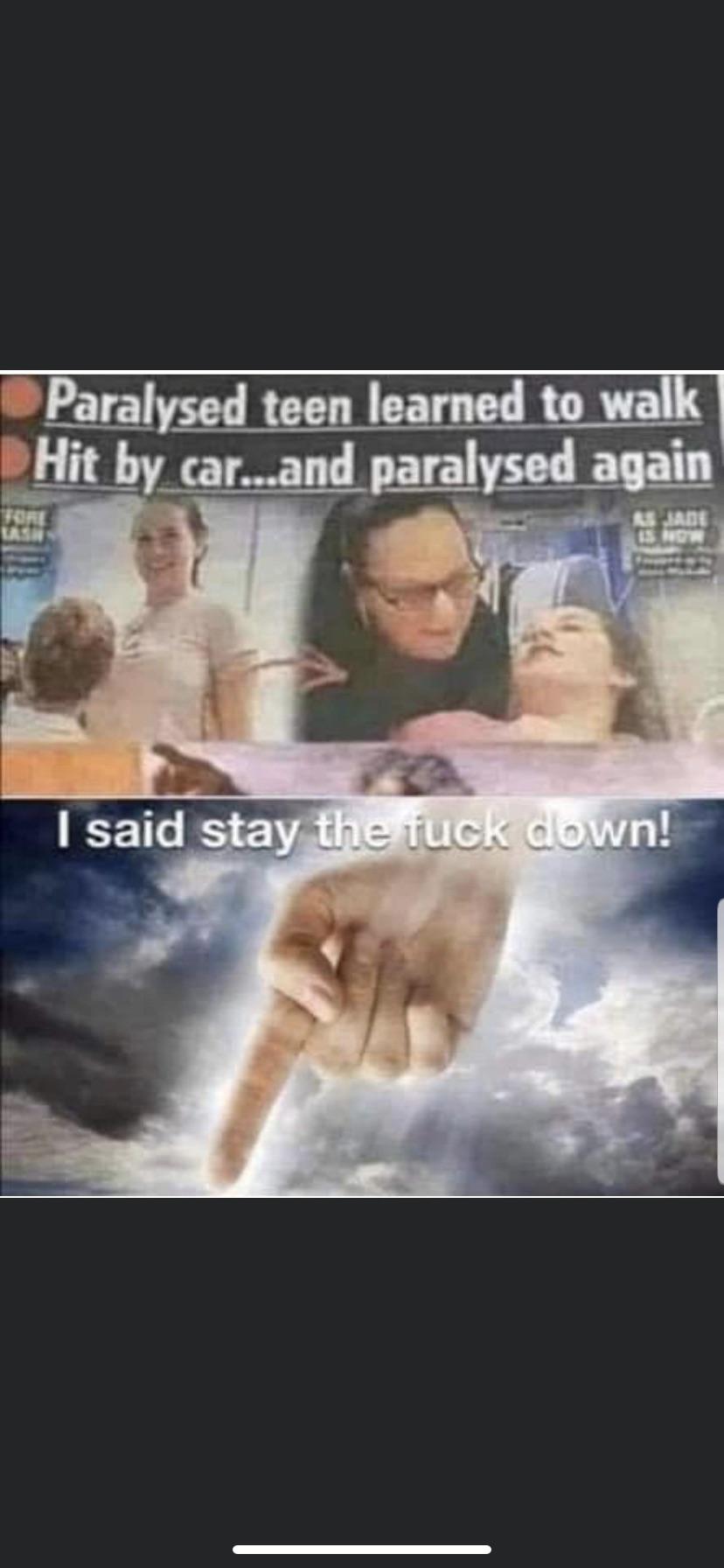 God works in mysterious ways DarkJokesCentral