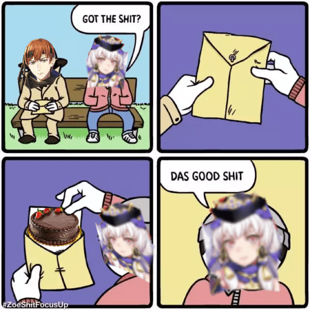 Meme based on the twitter thingy FireEmblemHeroes