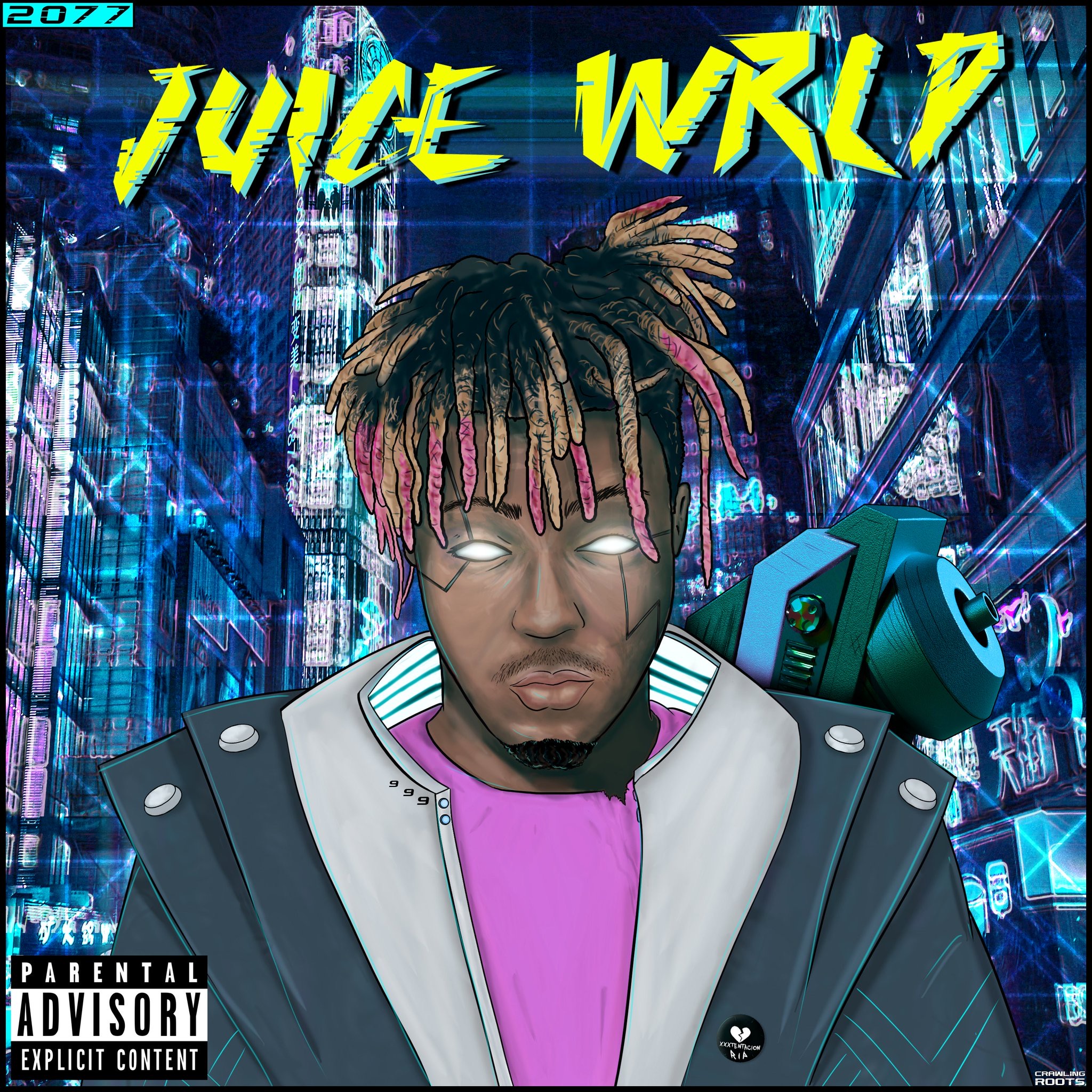 Dope Cover Art by CrawlingRoots 🖤 r/JuiceWRLD