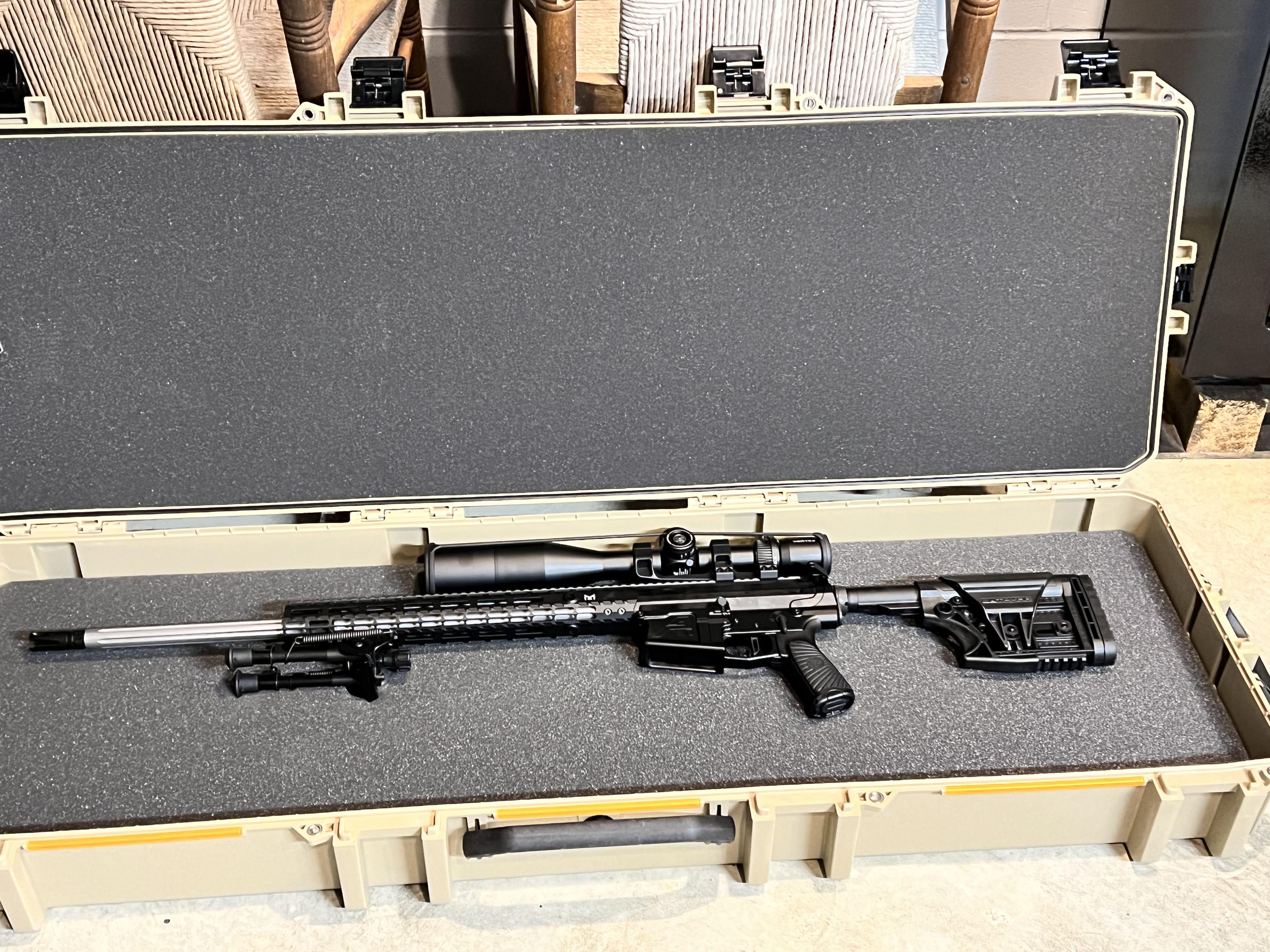 My first AR 10 build in 6.5 Creedmoor…Wilson combat super sniper barrel