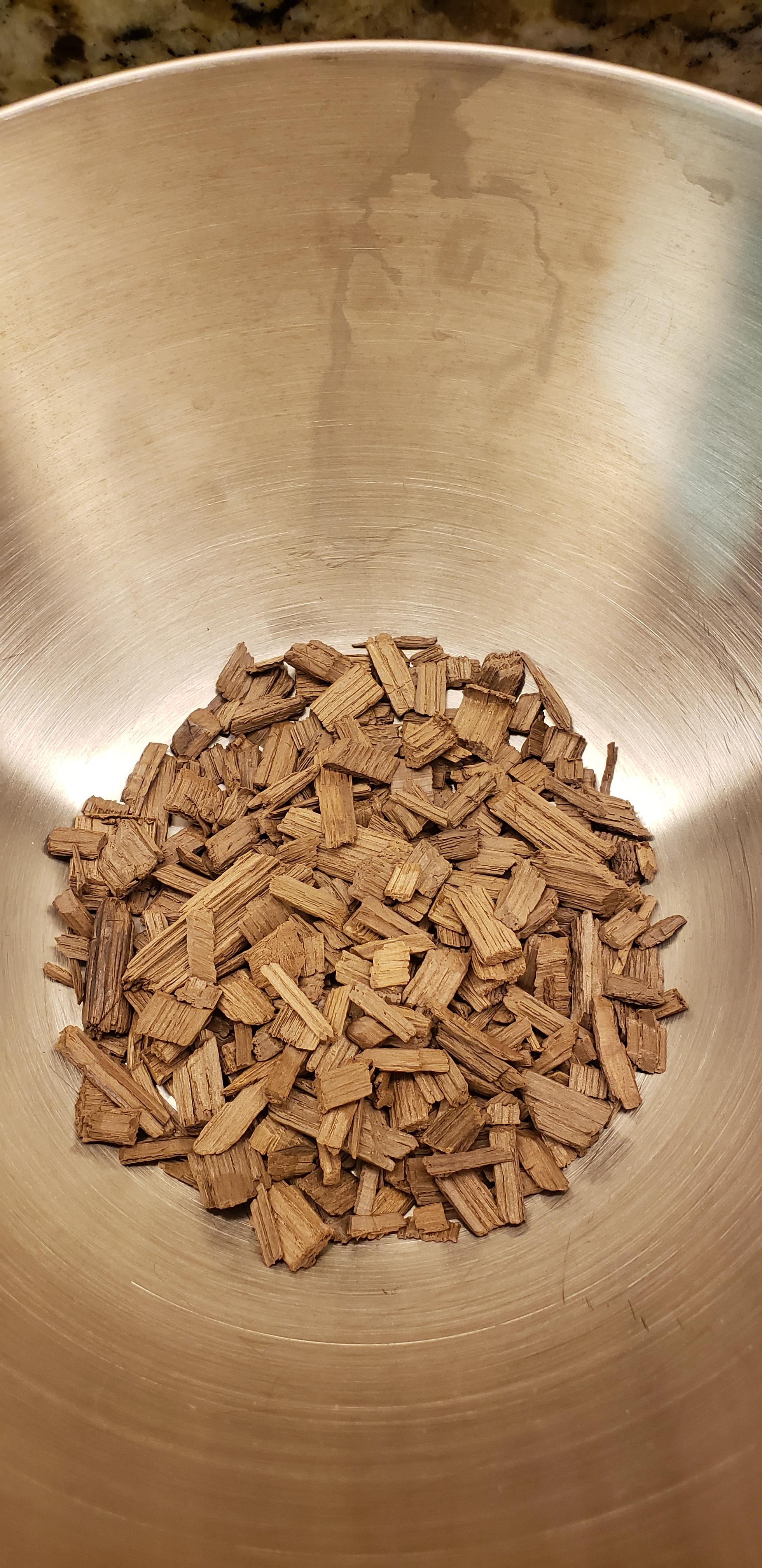 adding oak to secondary, should I sanitize the chips first? if so how