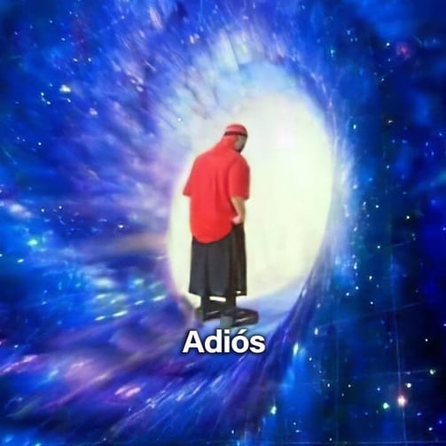 Adios meme inin 1080P versiyonunu bulursun. eski 144p adios memei