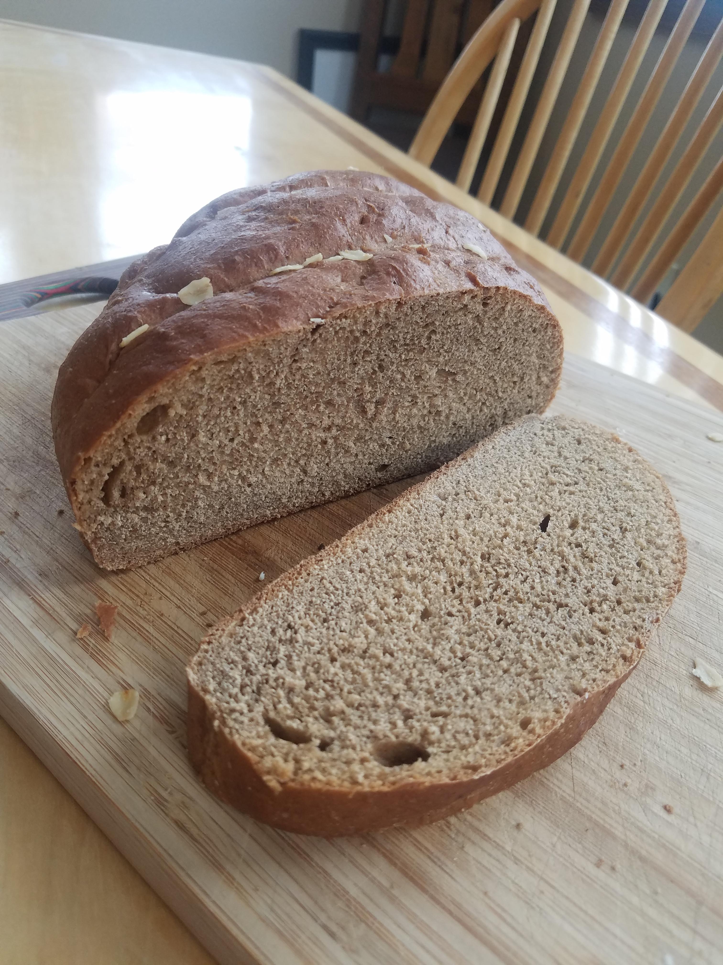 Week 3 Sweet Dough Sweet Molasses Brown Bread r/52weeksofbaking