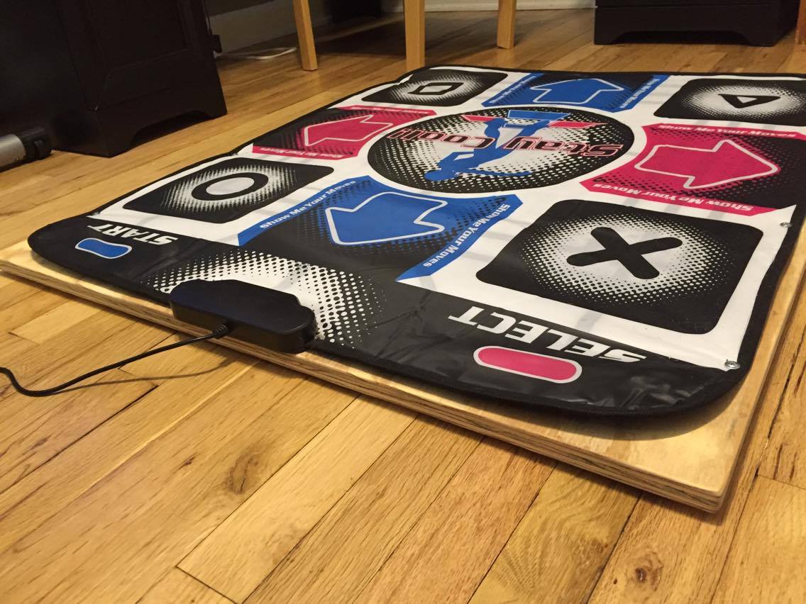 Soft pad/Plywood noslip Mod. 40, vast improvement r/Stepmania