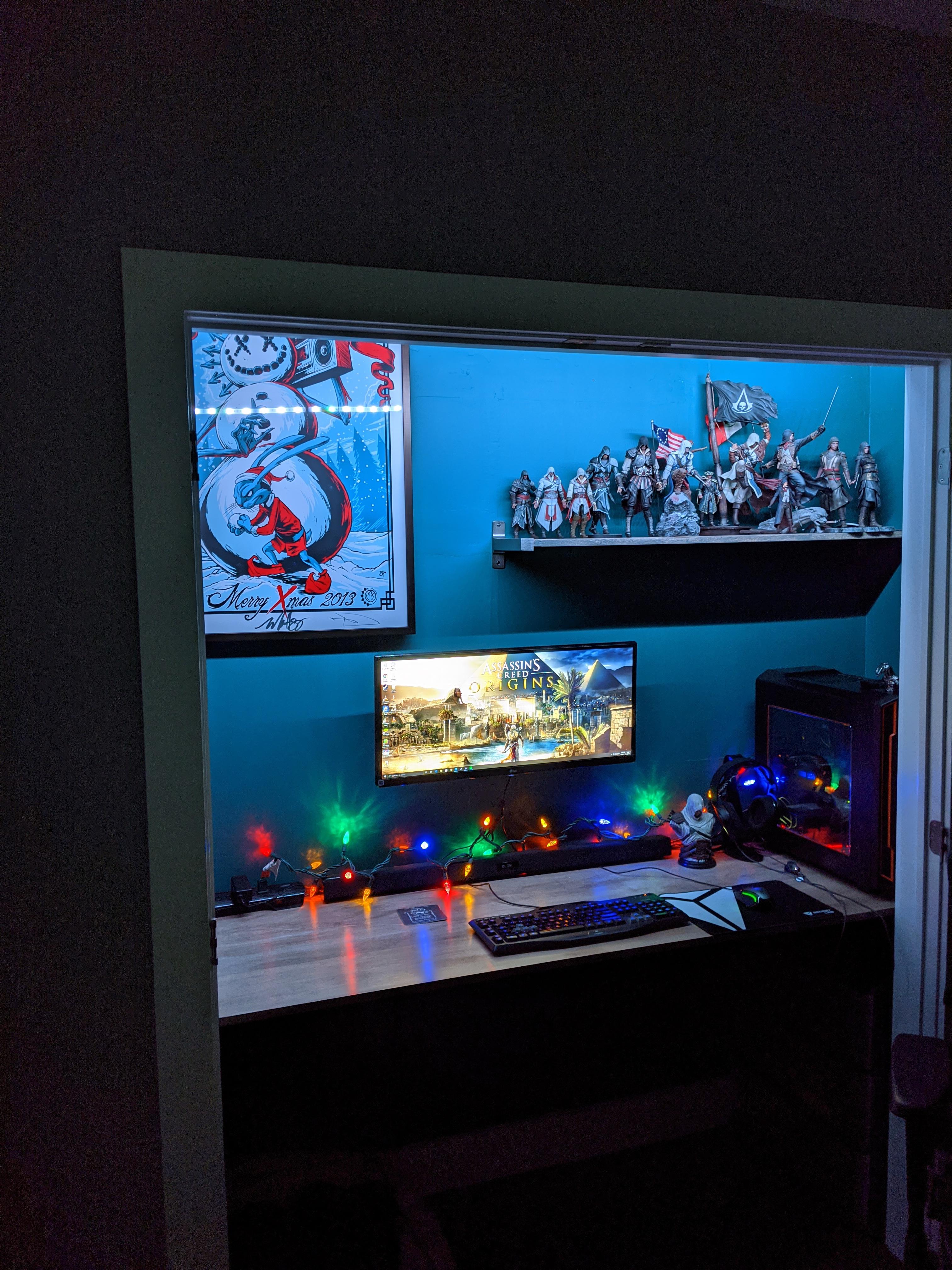 Closet Gaming Room