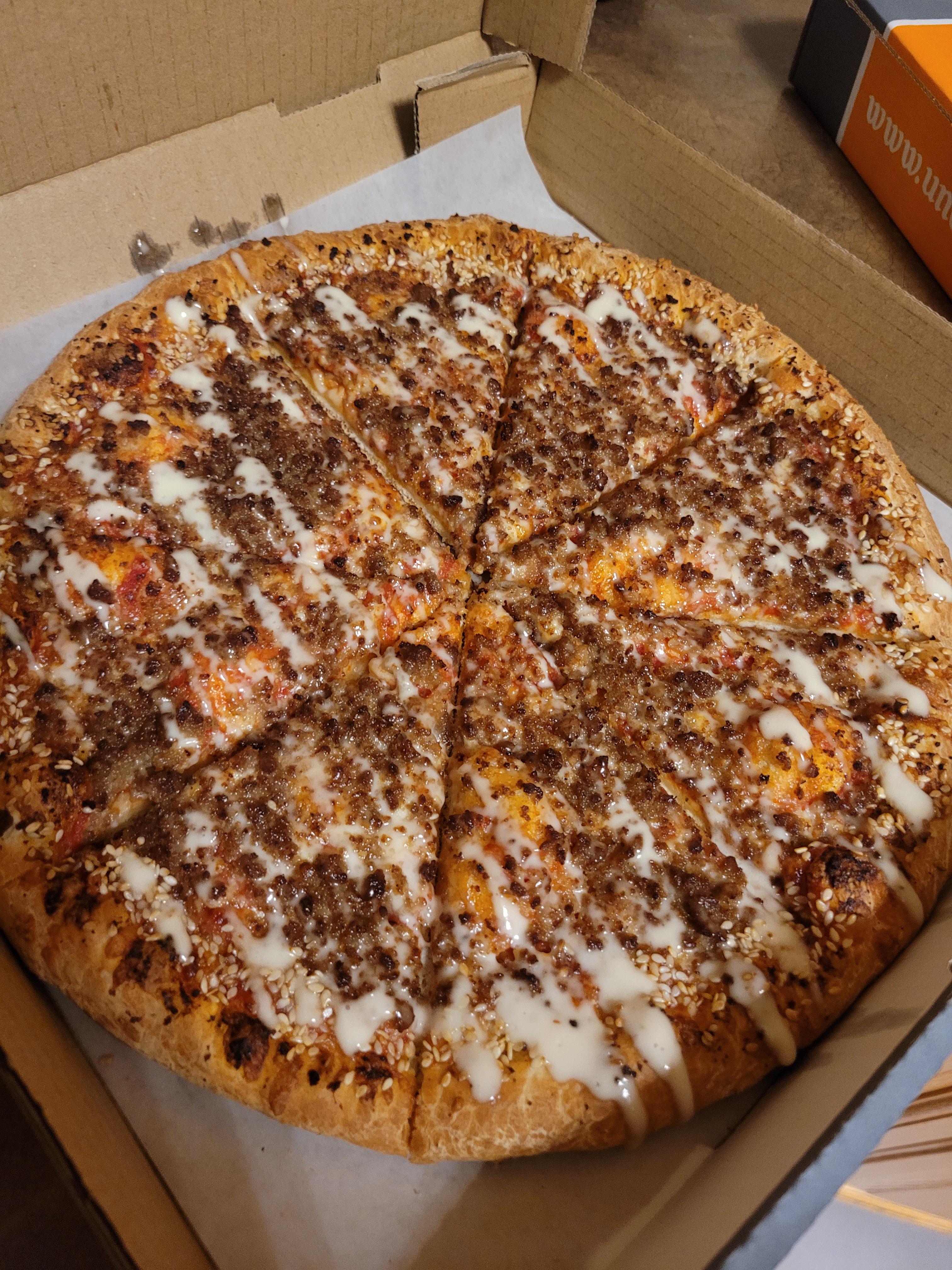 Uncle Fatih's blue cheese and beef pizza used to be the best. Now they