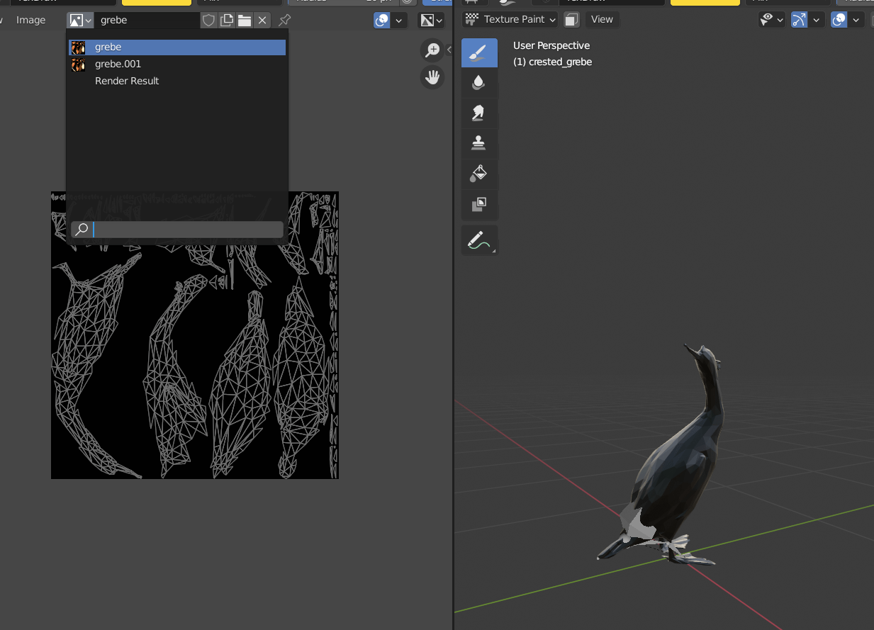 Why has my texture paint disappeared and can i get it back? r/blender