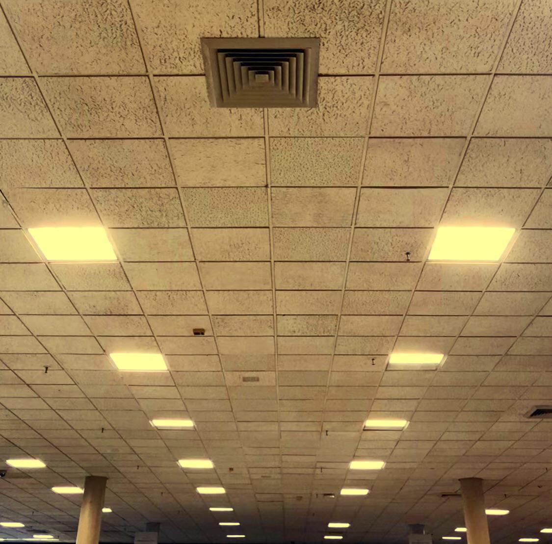 Backrooms Ceiling Tile Texture Image to u