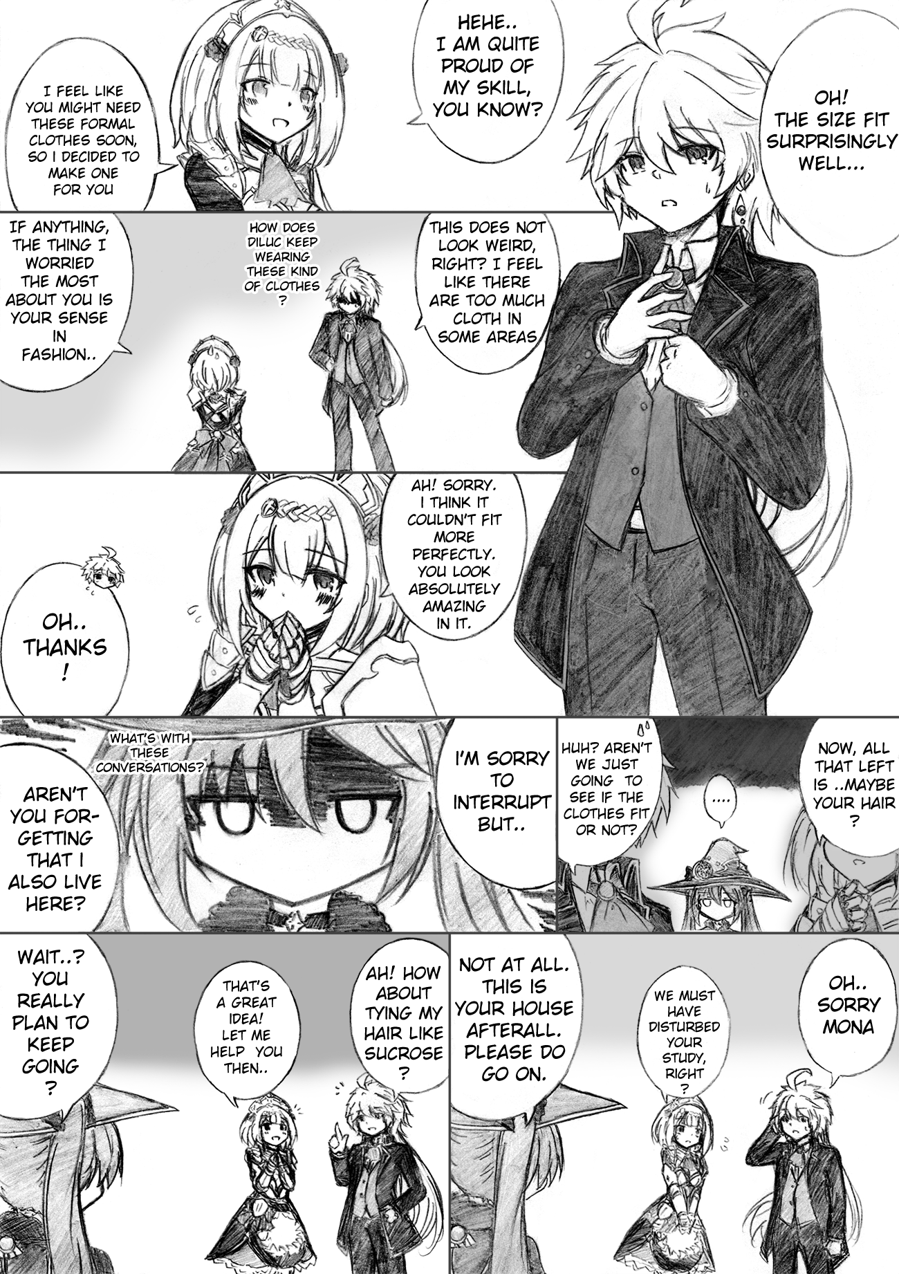 Noelle Teapot dialogue3 (Aftermath of previous Baron Aether chapter