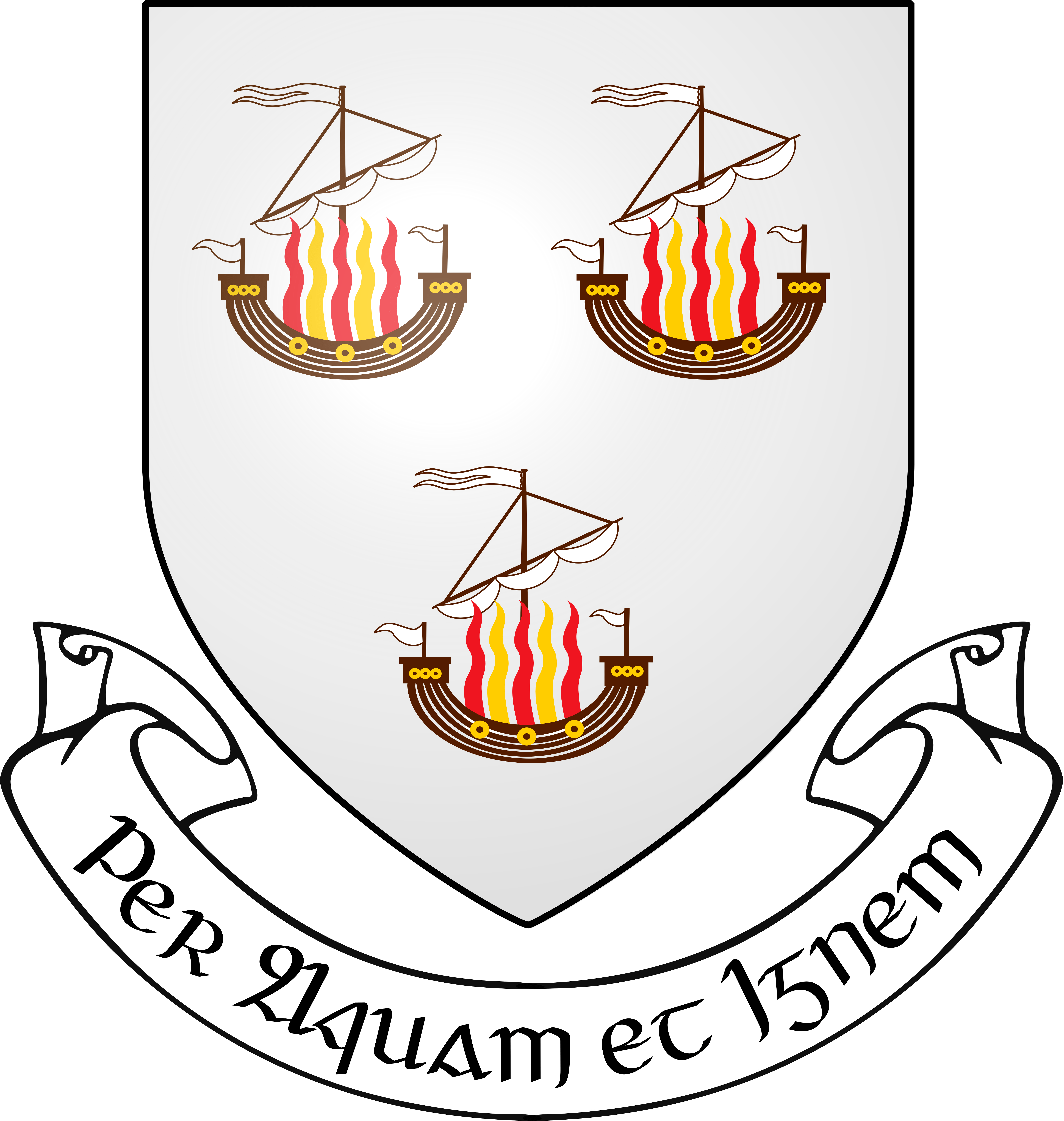 Coats of arms of Wexford Town, Wexford County, Ireland r/heraldry