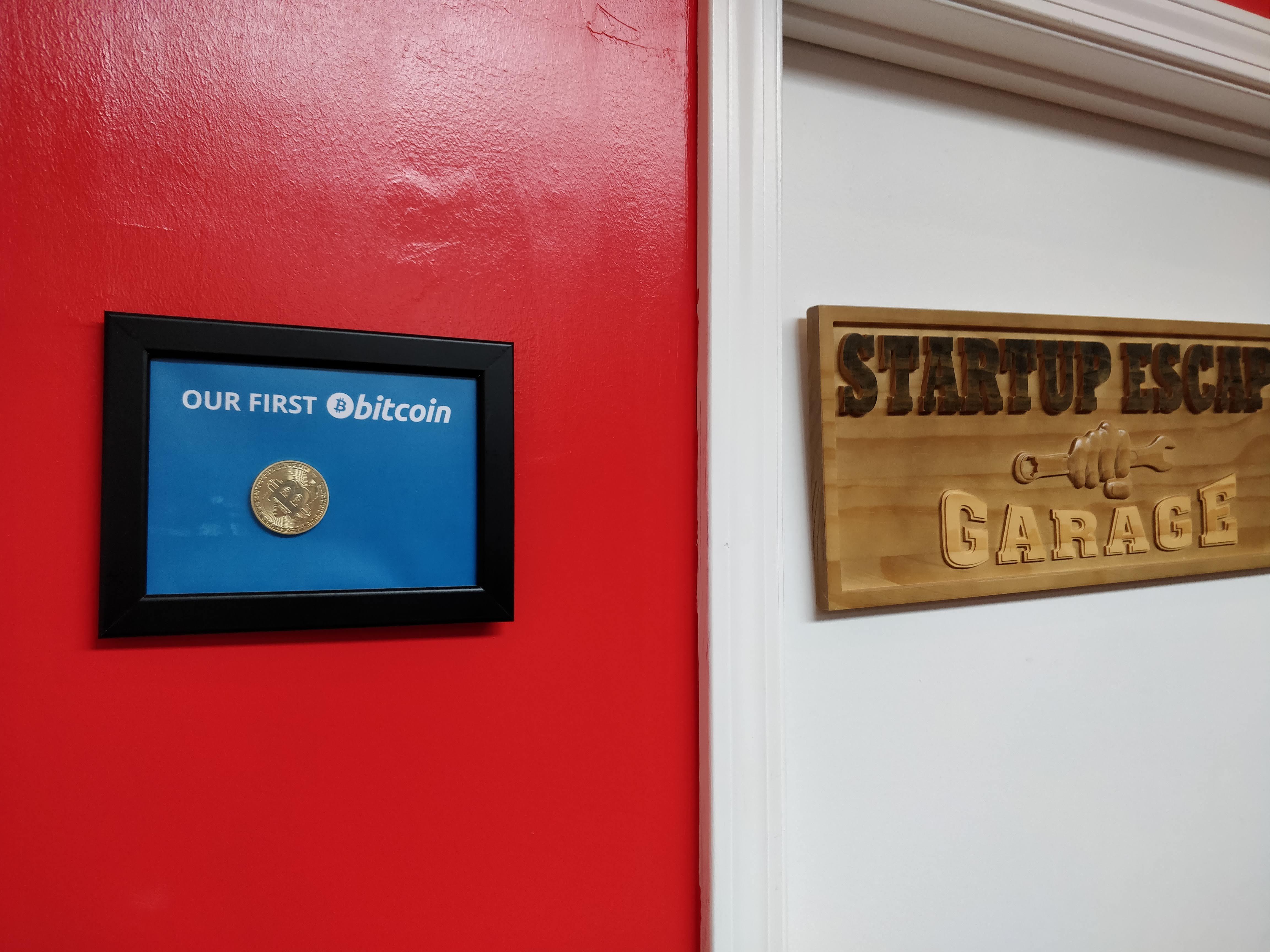 Seen in a San Francisco Escape Room r/Bitcoin