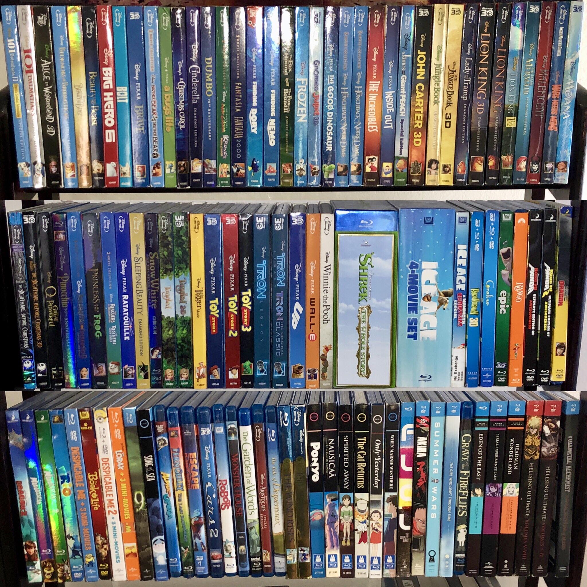 Disney Pixar Dreamworks Dvd Collection