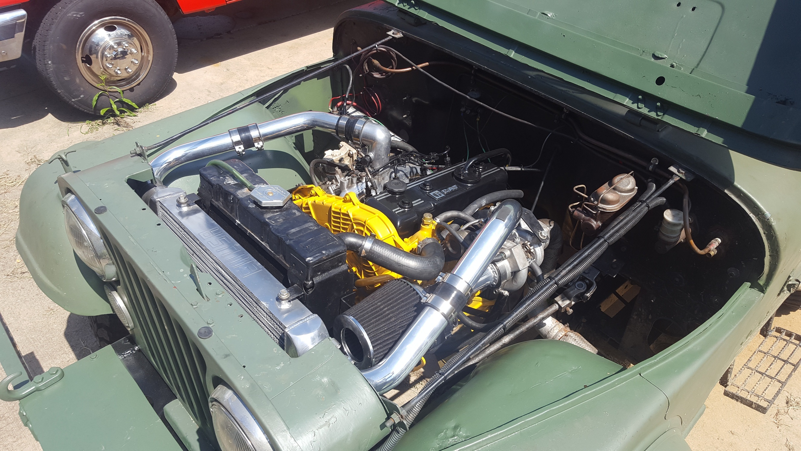 My 1974 Jeep CJ5, with Isuzu 4FB1 : r/Diesel
