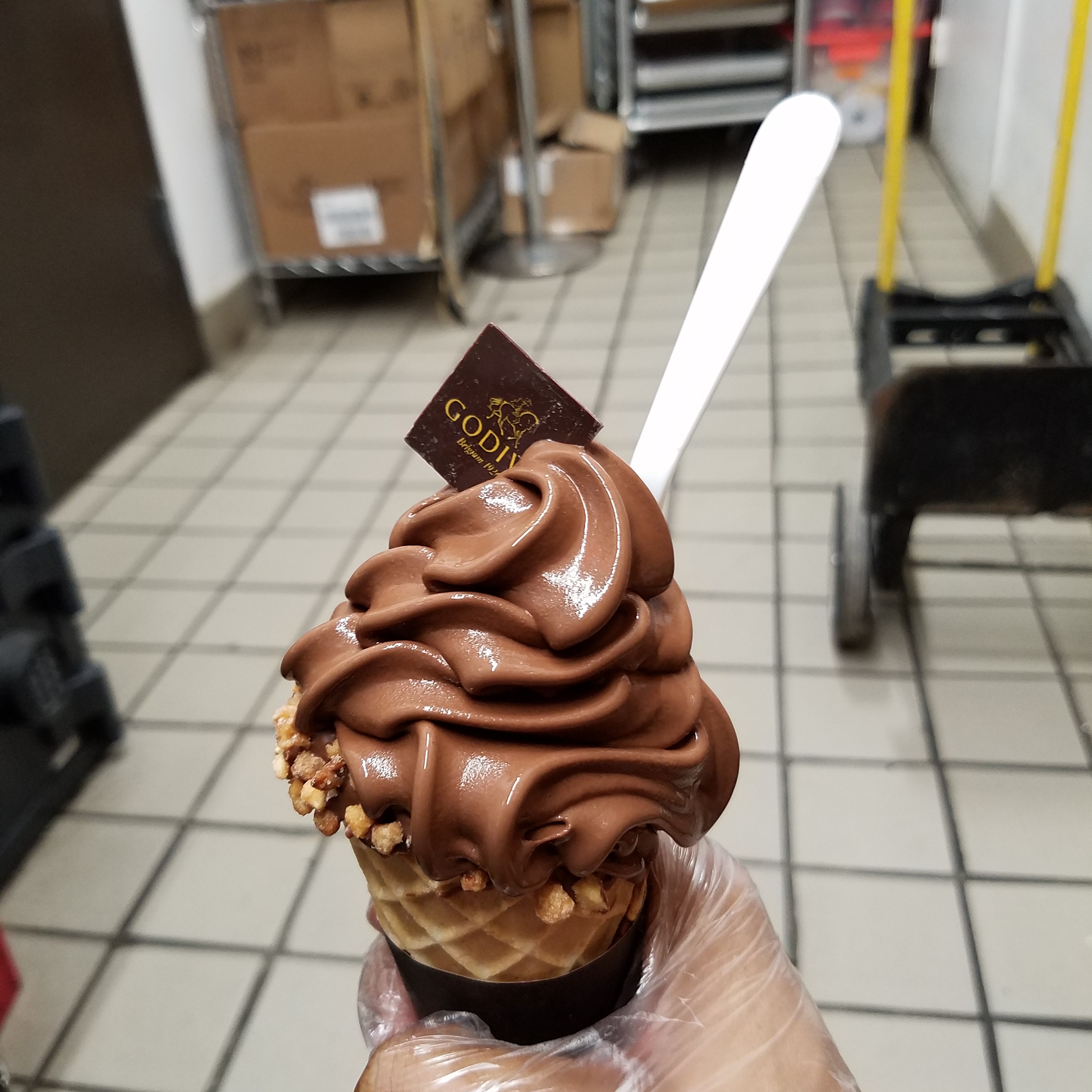 Godiva Chocolate Ice Cream Cone. u/AwakenJustice
