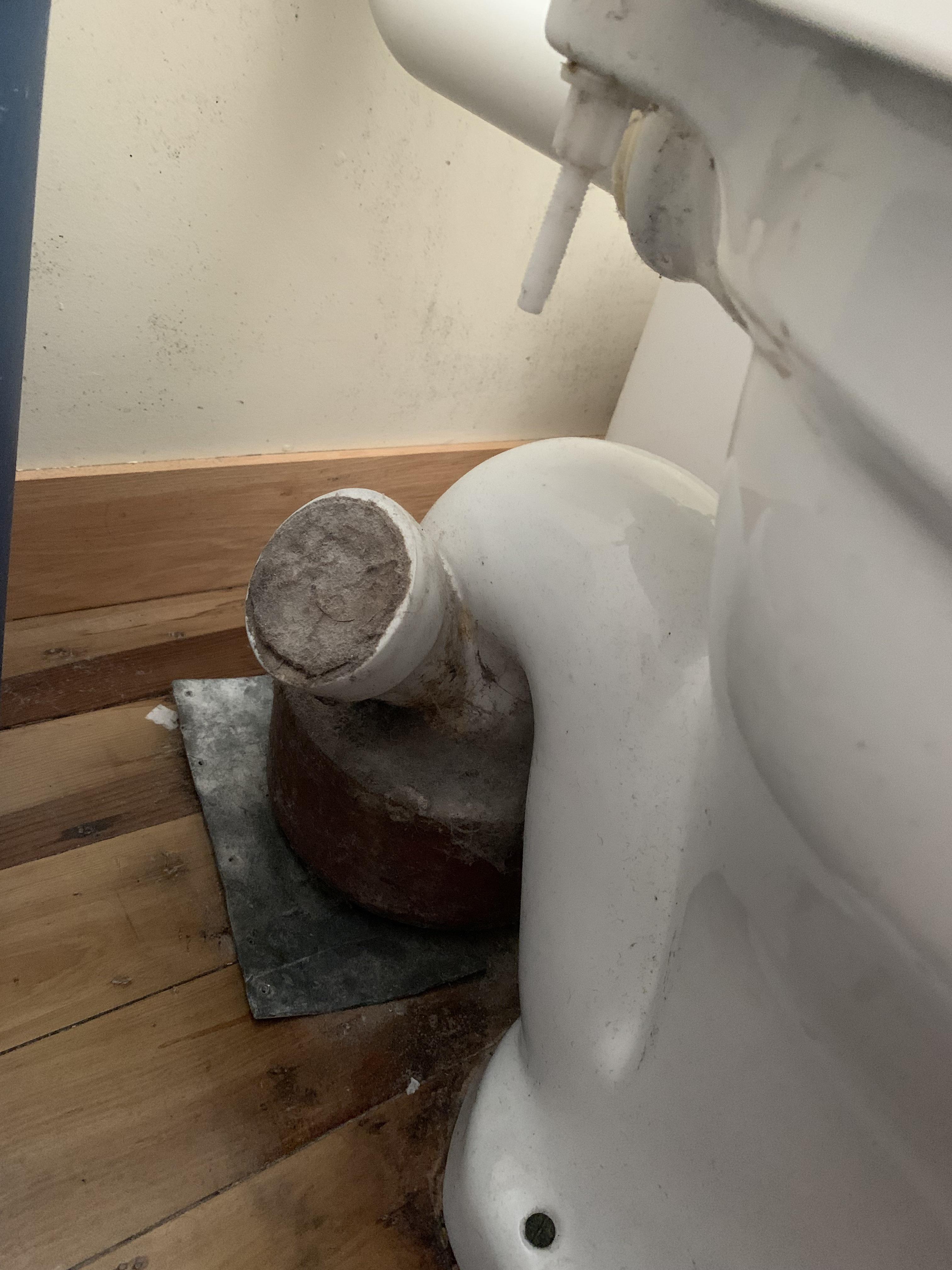 What product can I use to reseal this toilet vent? There is a