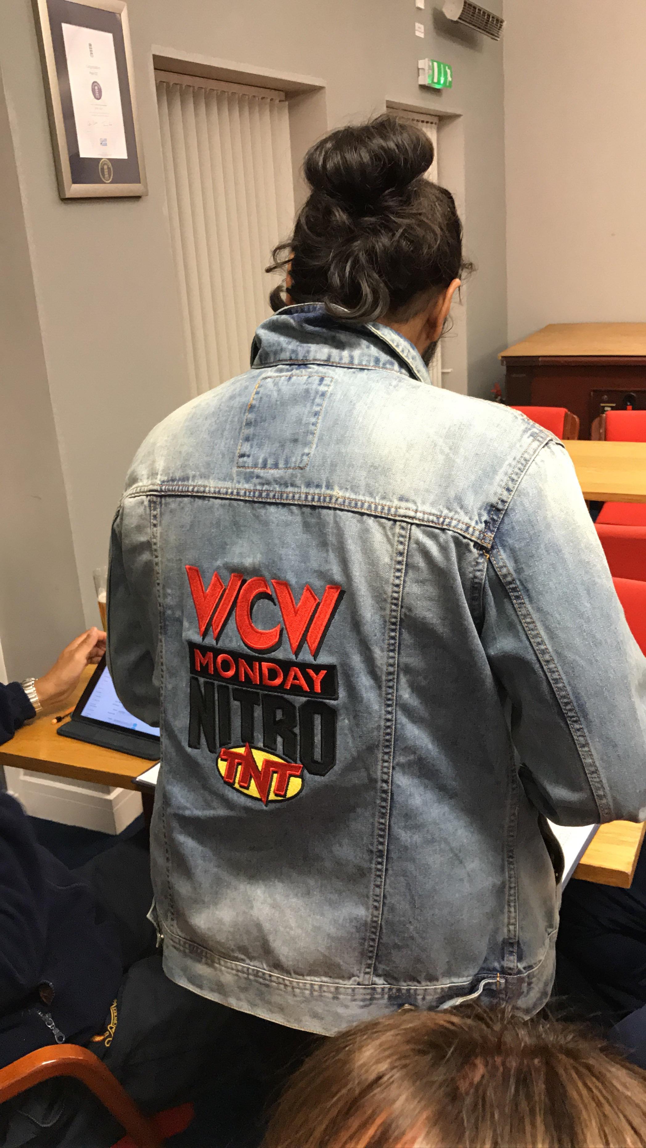 Run an embroidery company. Made this. r/streetwear