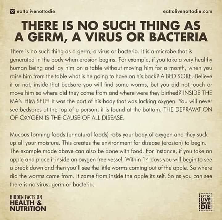 Little simple shower thought for the Source Theorists about virus