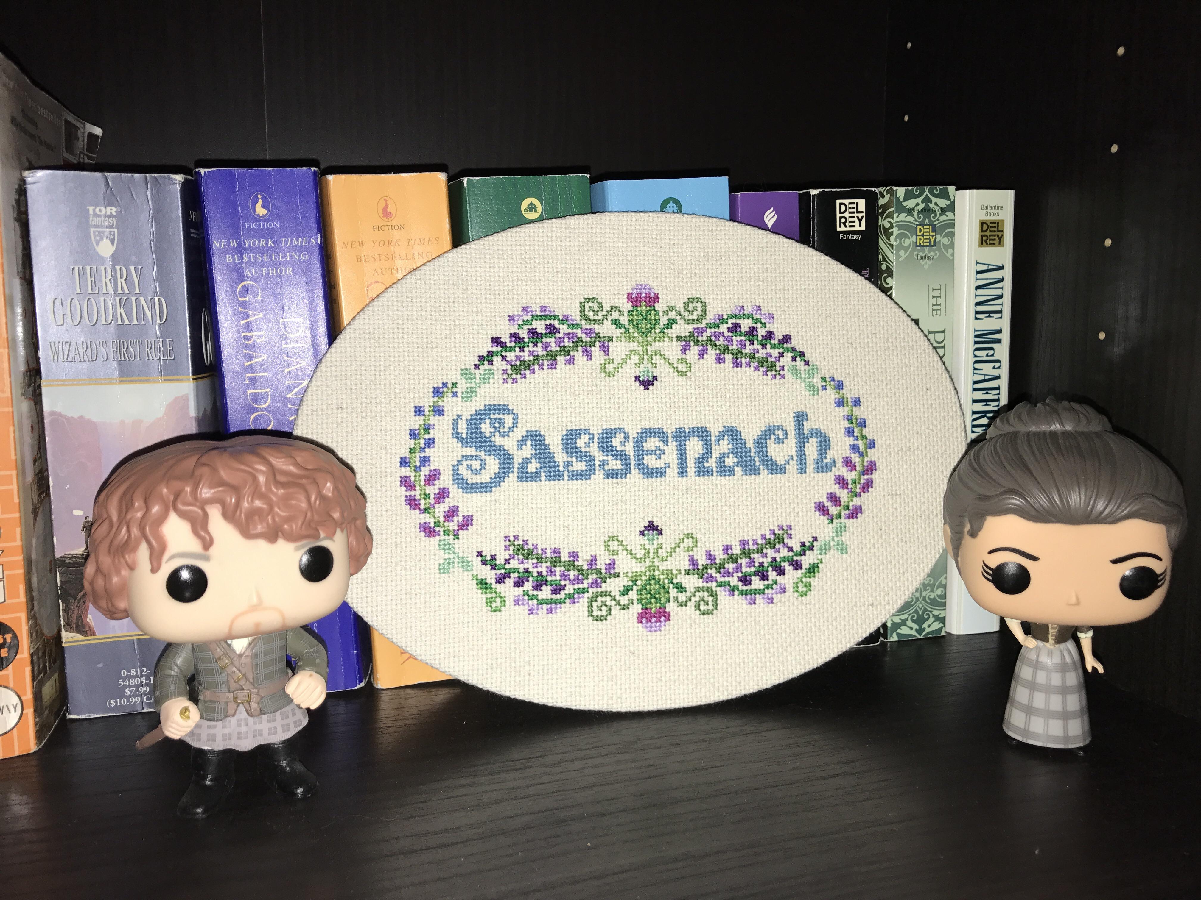 [FO] Finished this fun stitch last night and mounted it today. From