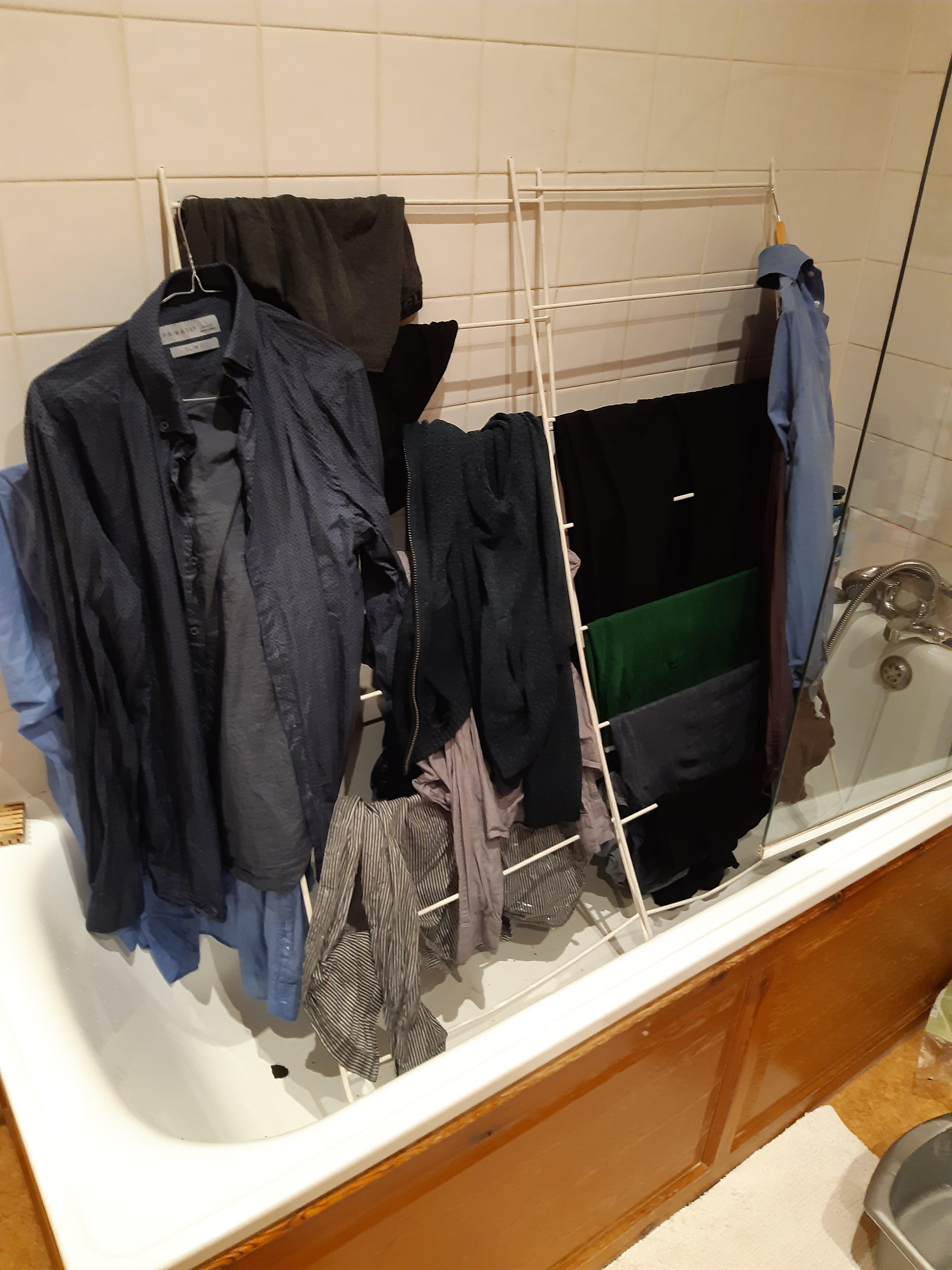 My washing machine broke and soaked all these clothes. Absolutely