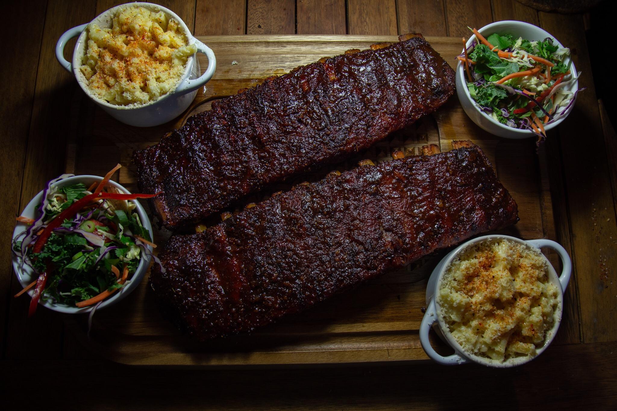 [Homemade] Ribs and sides. r/food