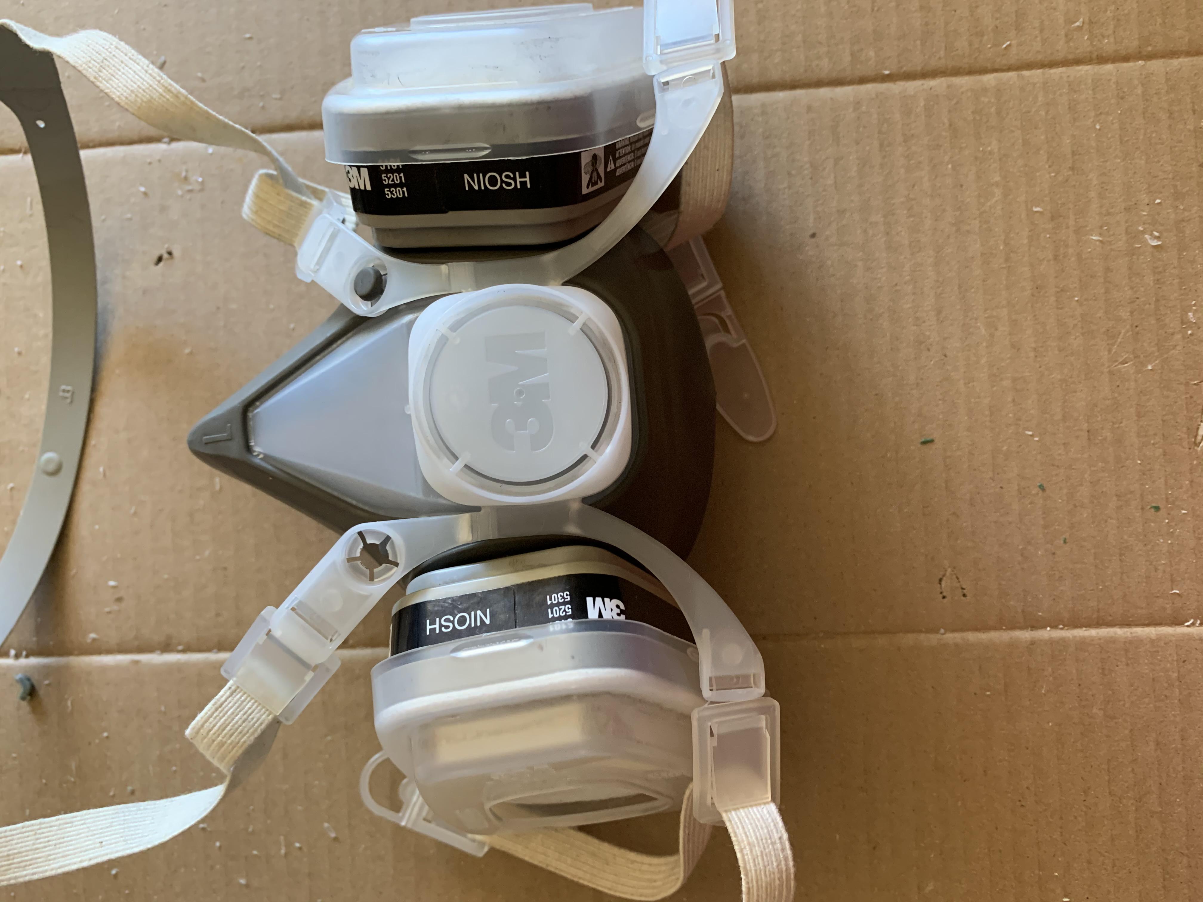 is this respirator ok to use for airbrushing? r/modelmakers