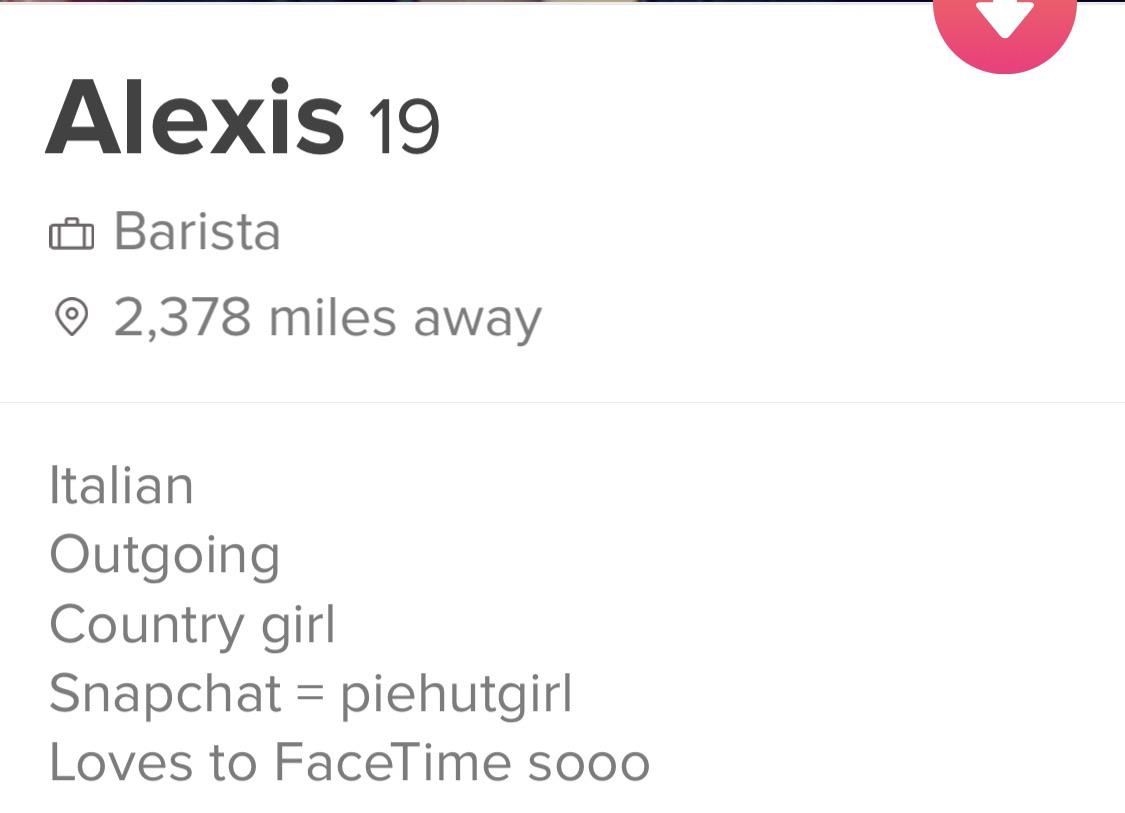 Why does Tinder show me girls from that far of a distance? I haven’t